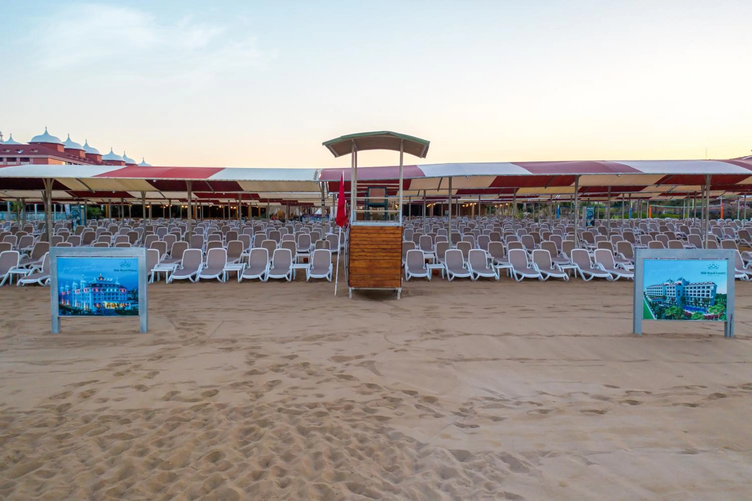 Beach in Side Royal Style Hotel