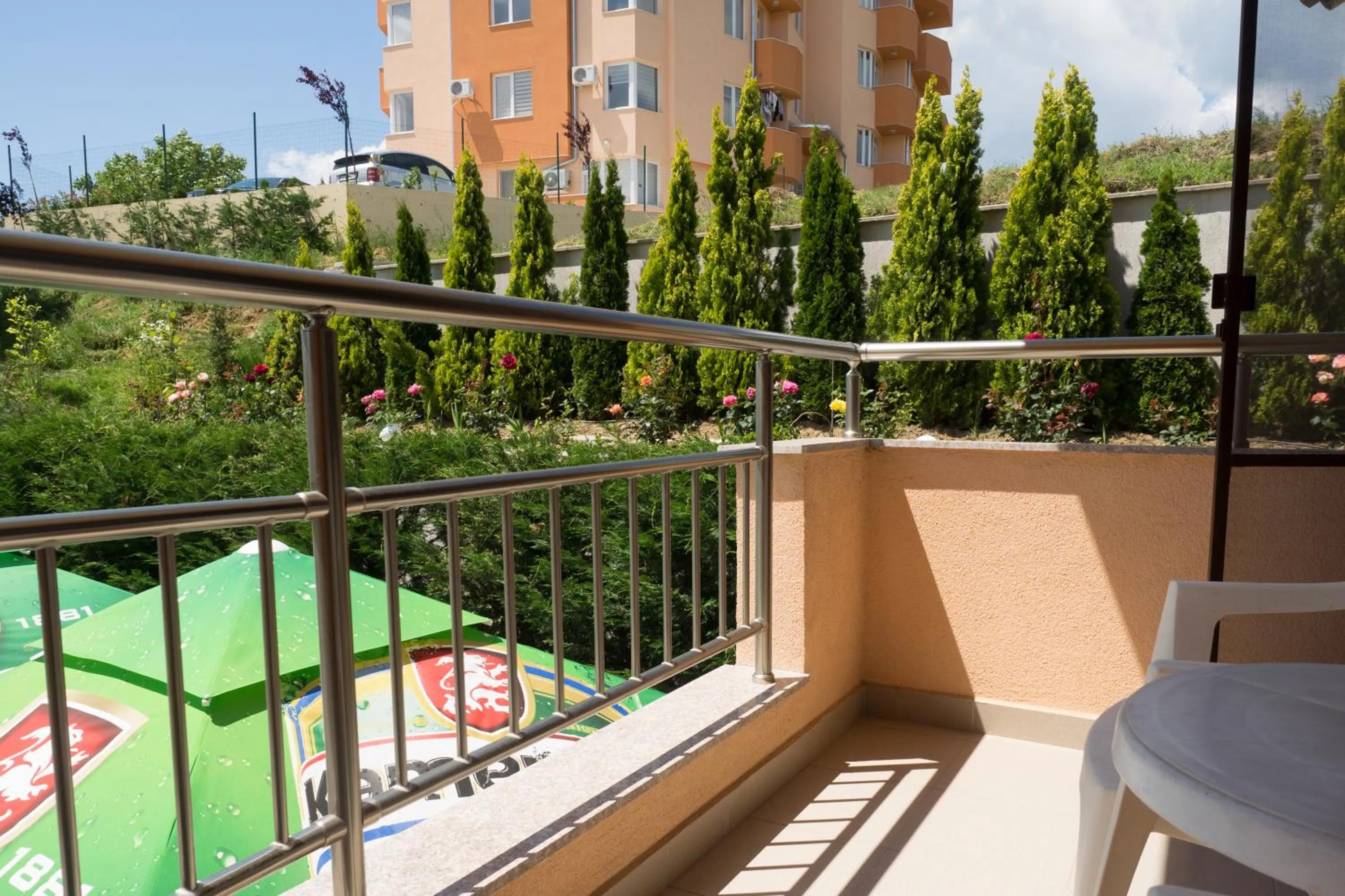 Balcony/Terrace in City Blagoevgrad Family Hotel