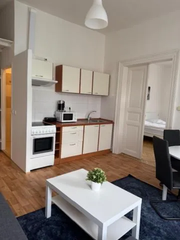 Dining area in Welcome Hostel & Apartments Praguecentre