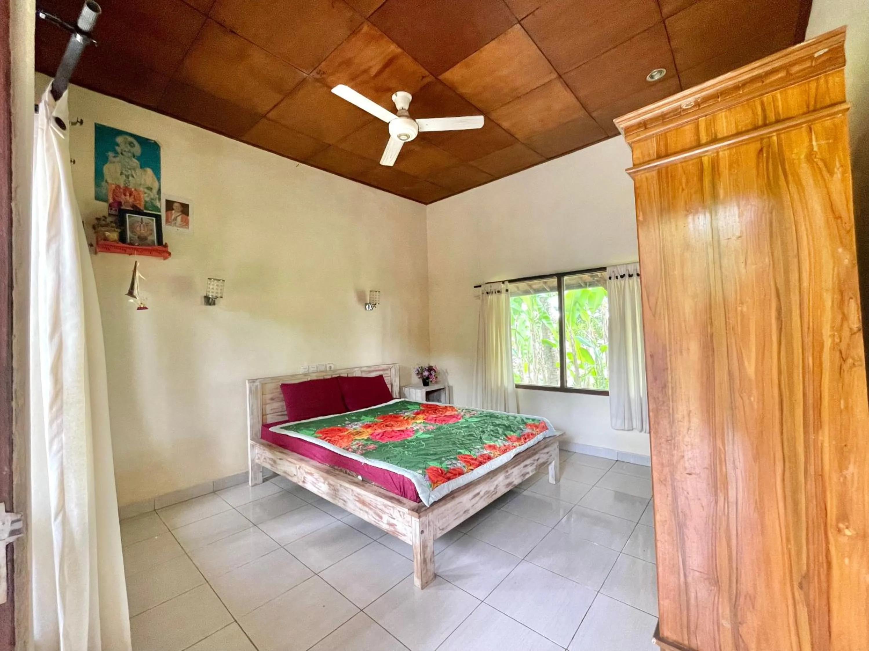 Internal: Not applicable to any particular room, Bed in bucu hidden guest house, and meditation center