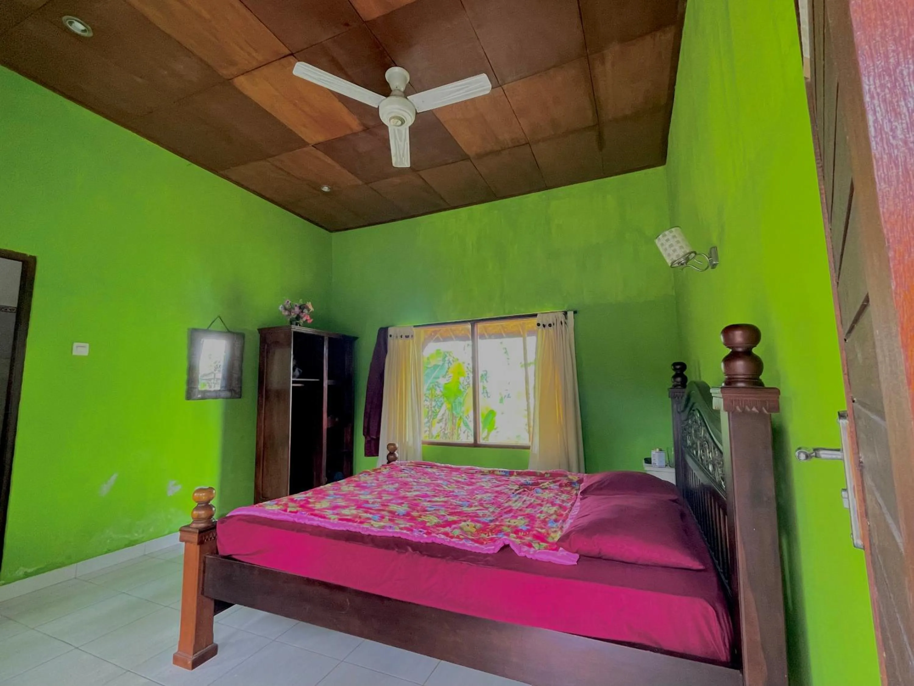 Internal: Not applicable to any particular room, Bed in bucu hidden guest house, and meditation center