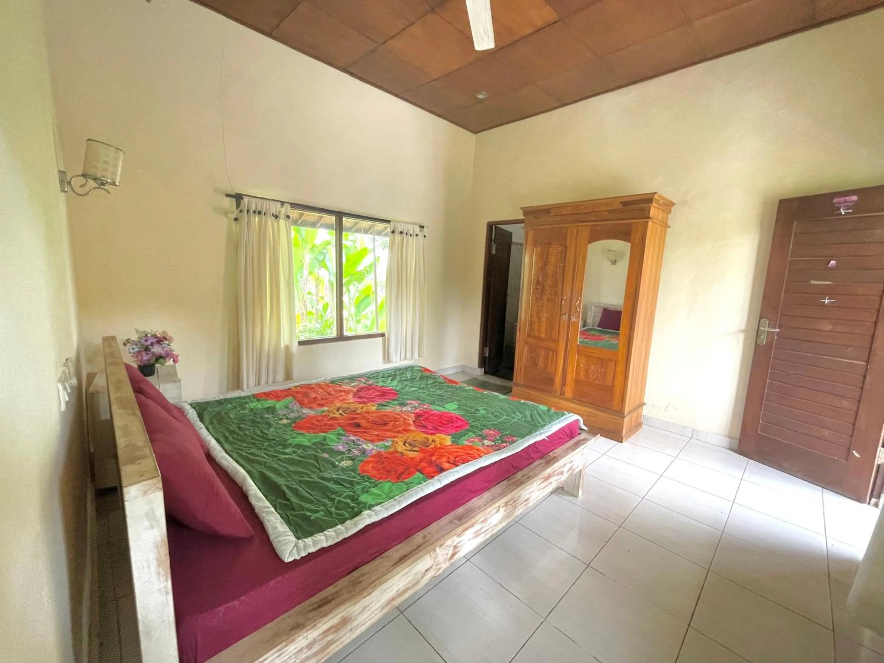 Internal: Not applicable to any particular room, Bed in bucu hidden guest house, and meditation center