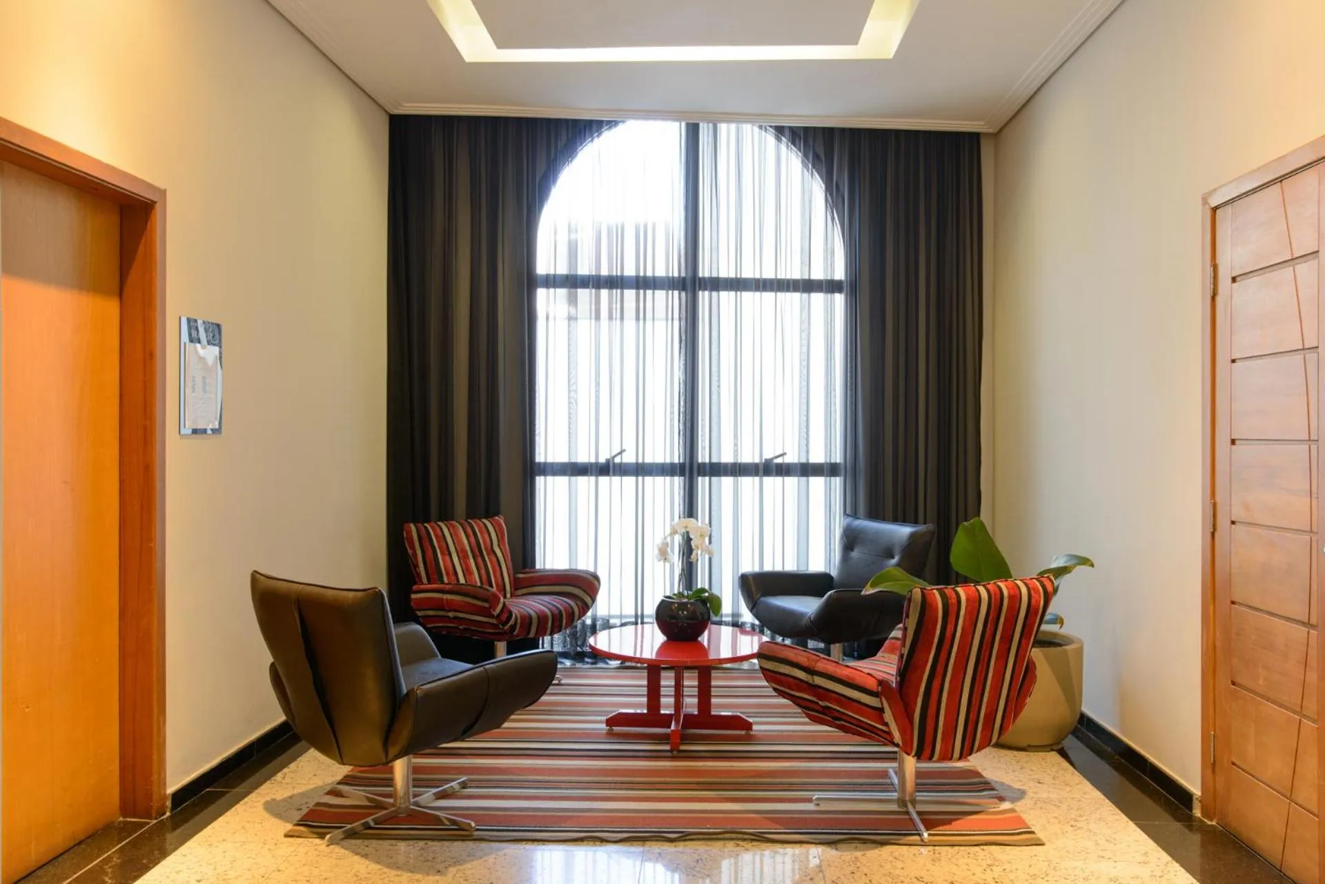 Living room in Faro Hotel Taubaté