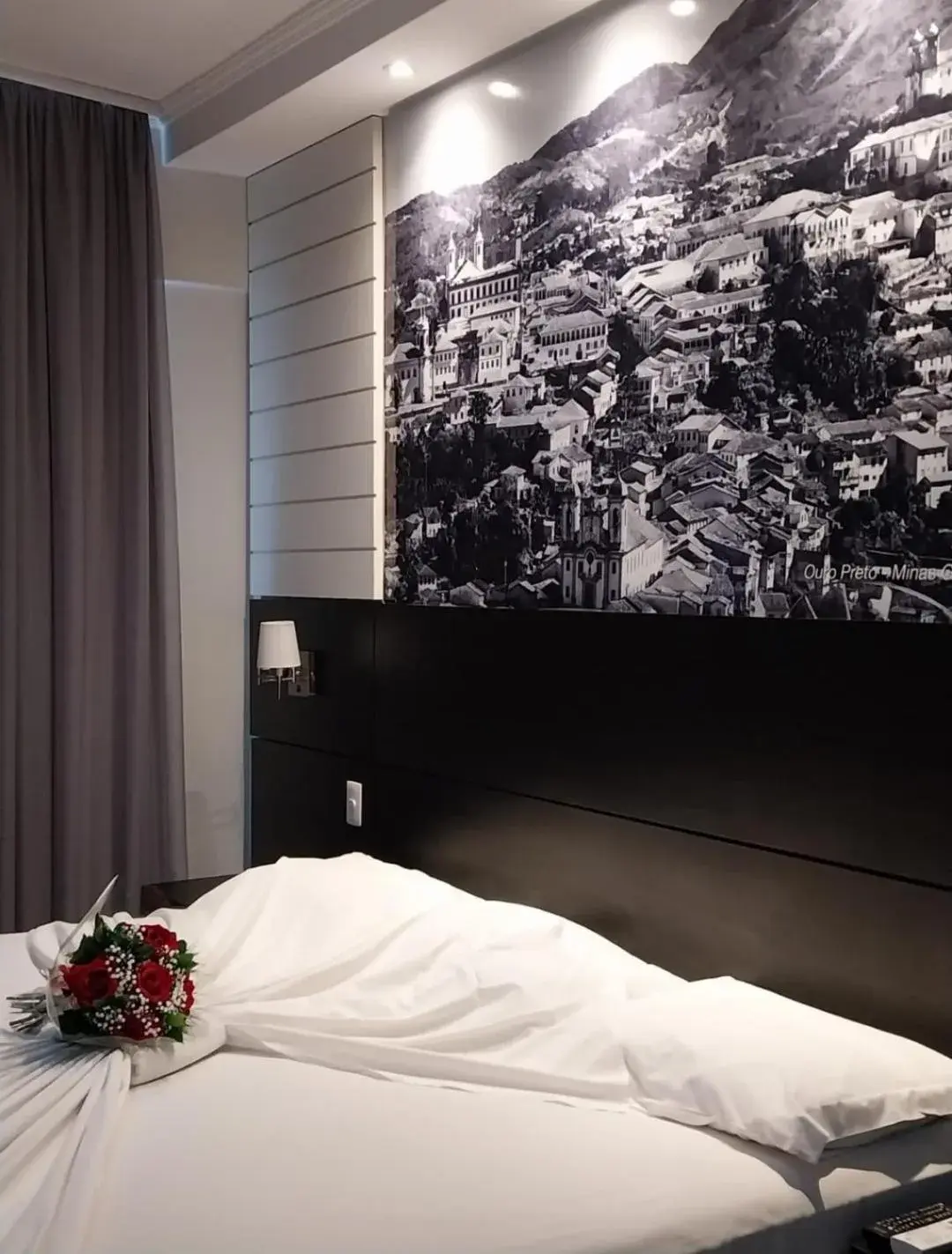 Bedroom, Bed in Faro Hotel Taubaté Bedroom, Bed in Faro Hotel Taubaté