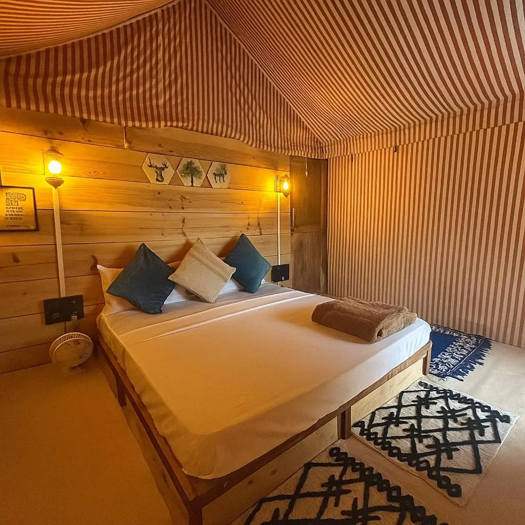 Bed in Namaste India