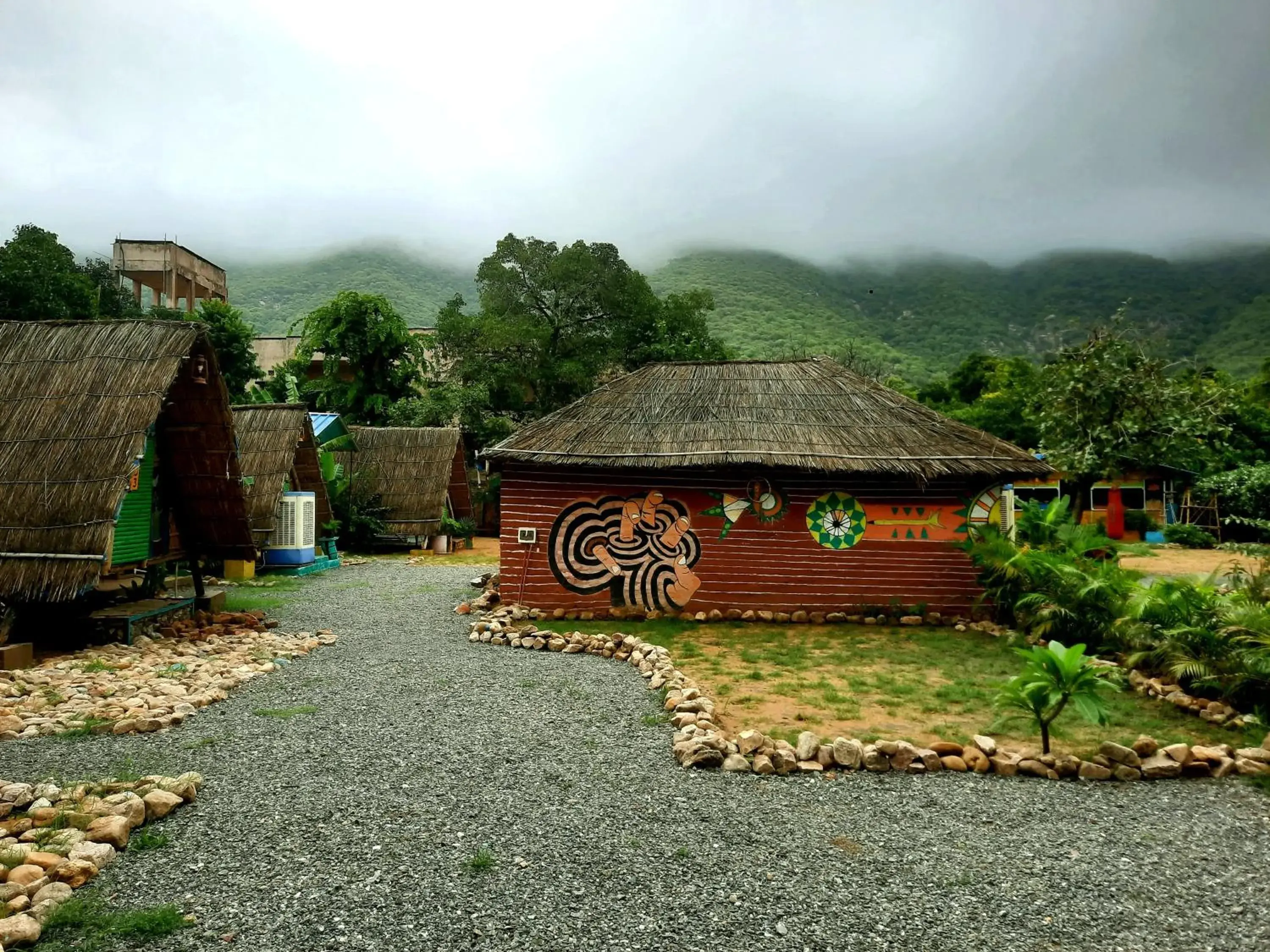 Property building in Namaste India Property building in Namaste India