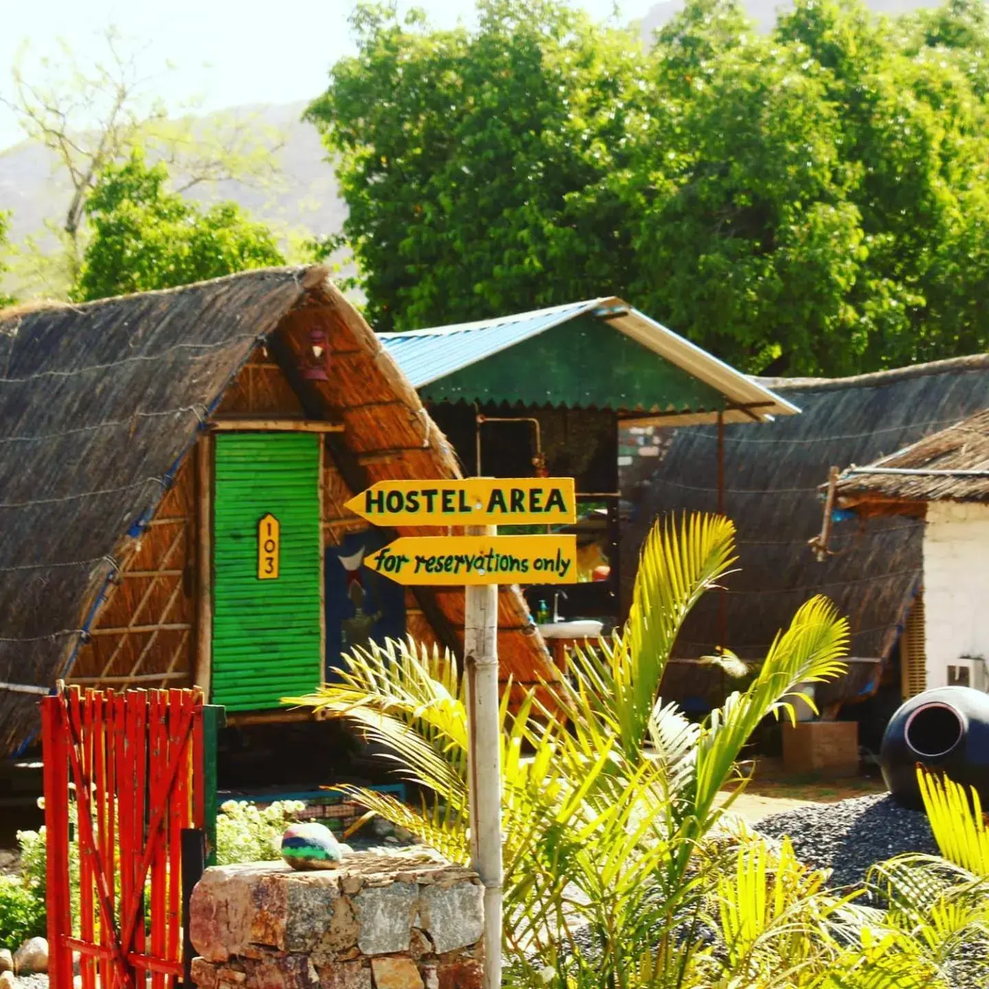 Property building in Namaste India Property building in Namaste India