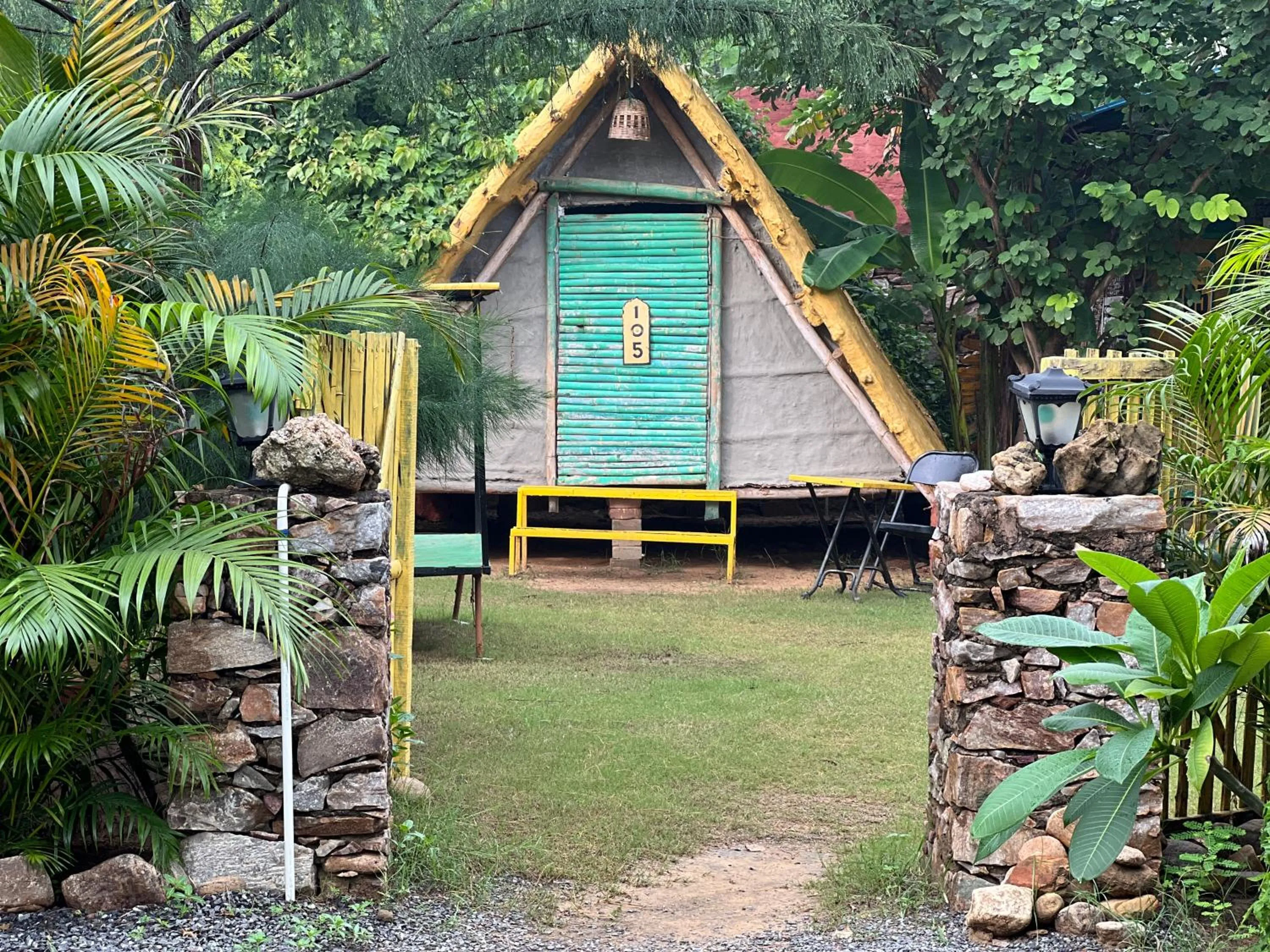 Facade/entrance in Namaste India