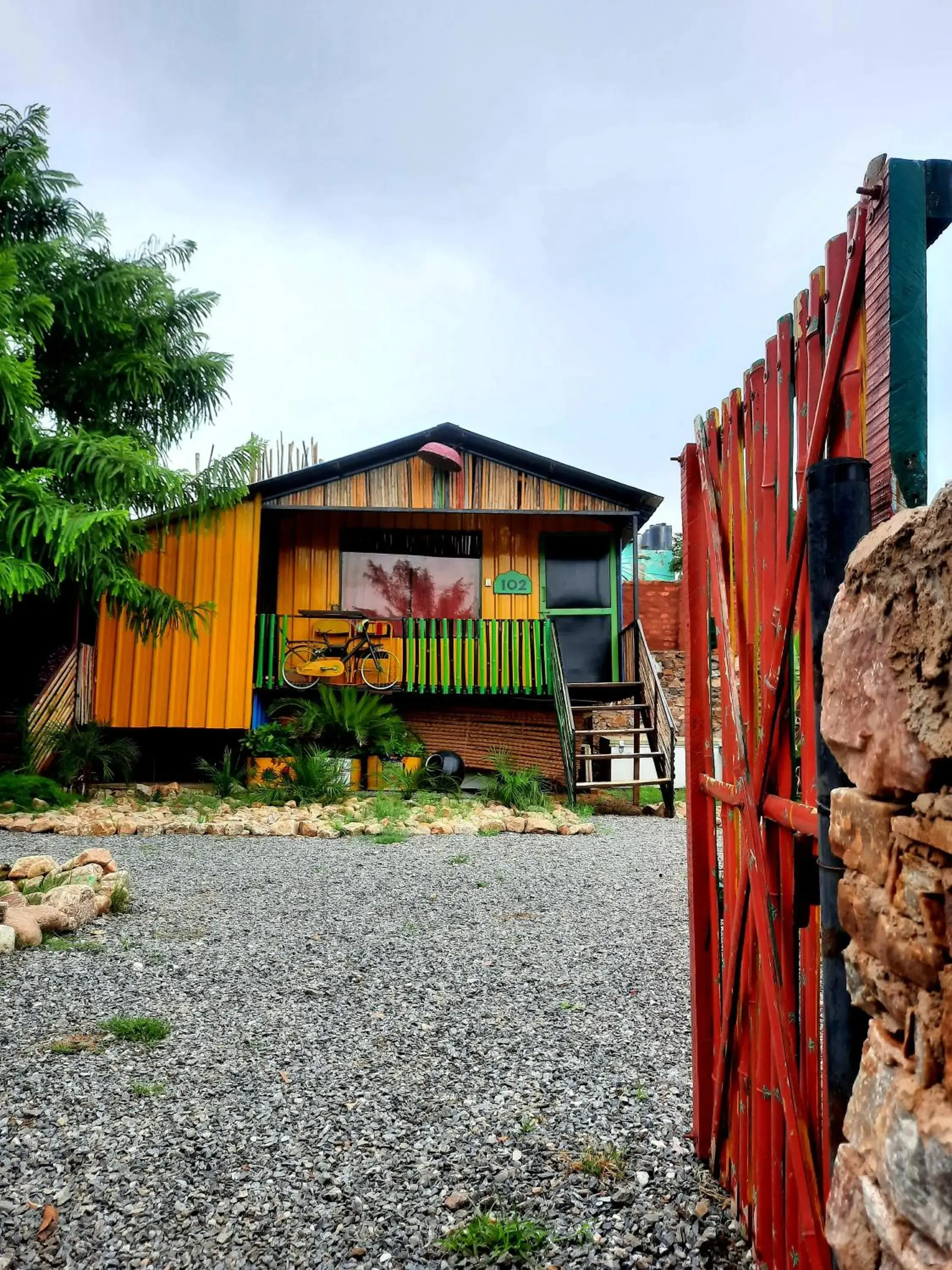 Property building in Namaste India Property building in Namaste India