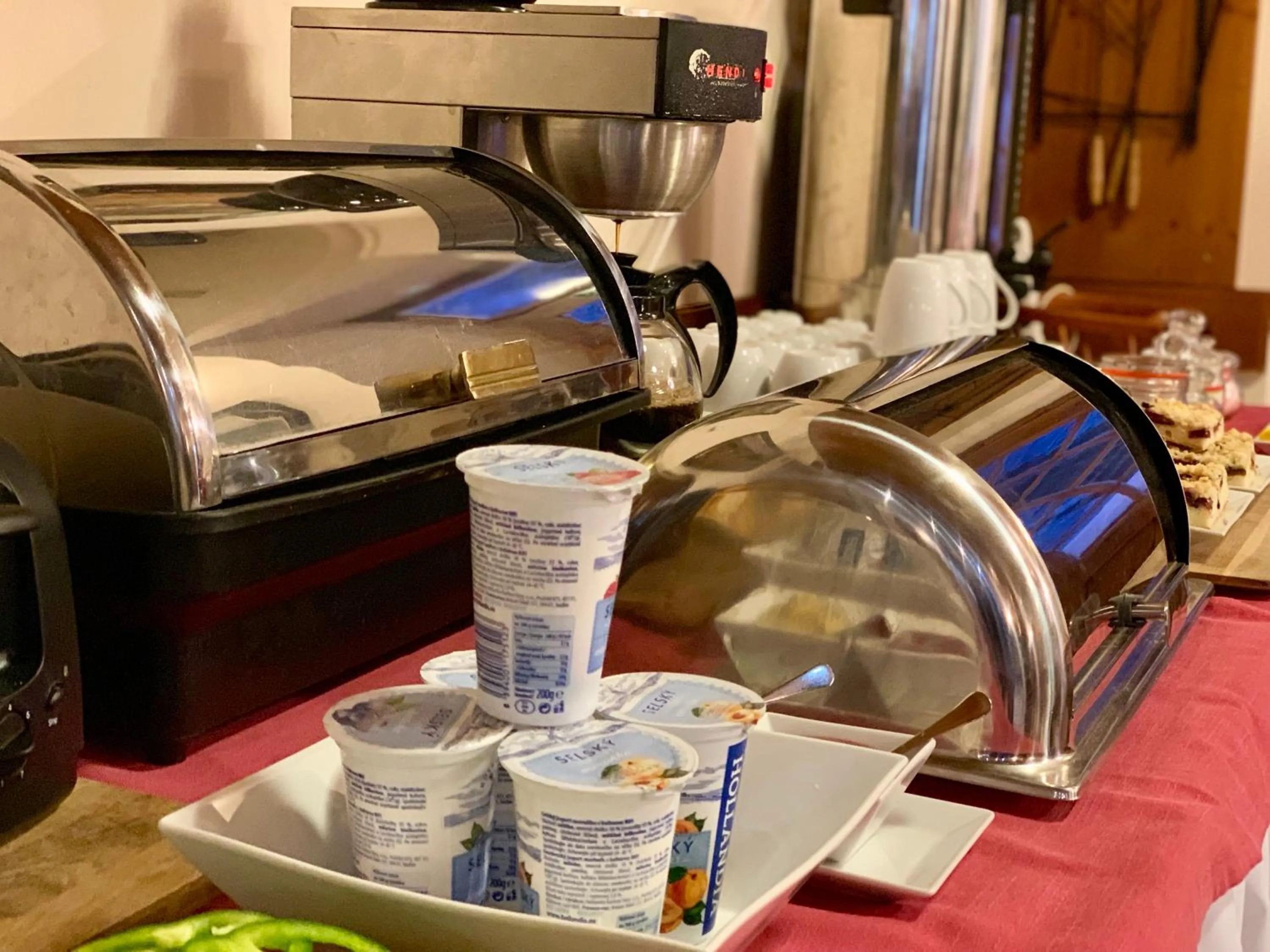 Breakfast in Hotel Leopold Račín