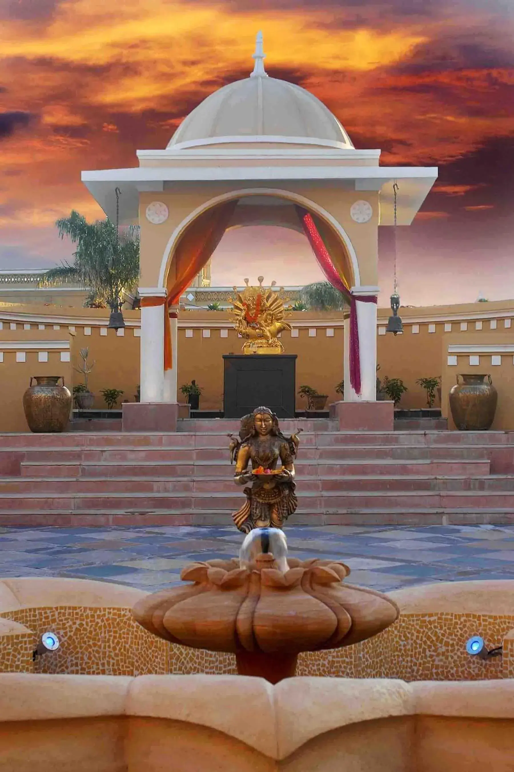 Lobby or reception in Heritage Khirasara Palace Lobby or reception in Heritage Khirasara Palace