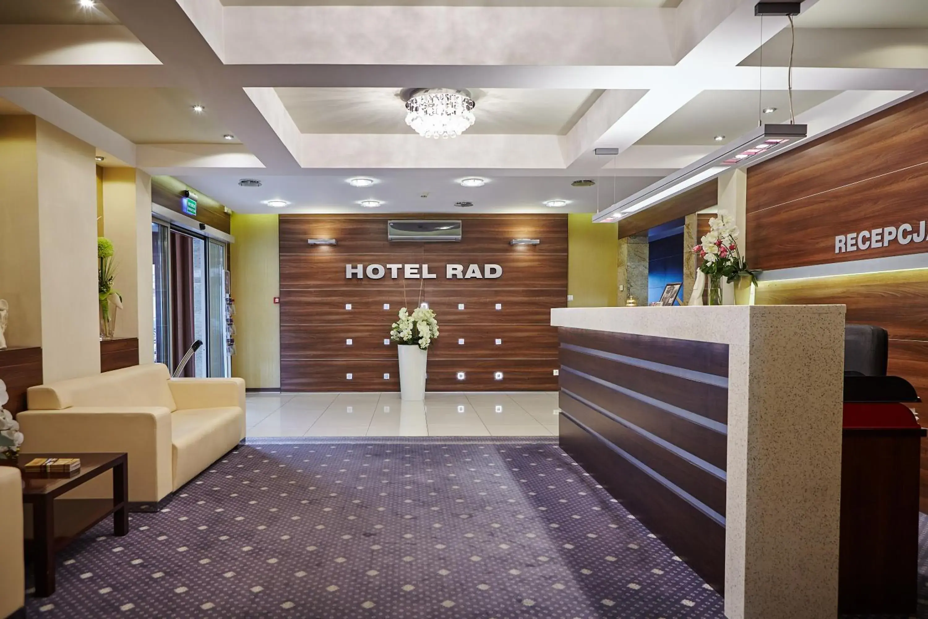 Lobby or reception in Hotel Rad Lobby or reception in Hotel Rad