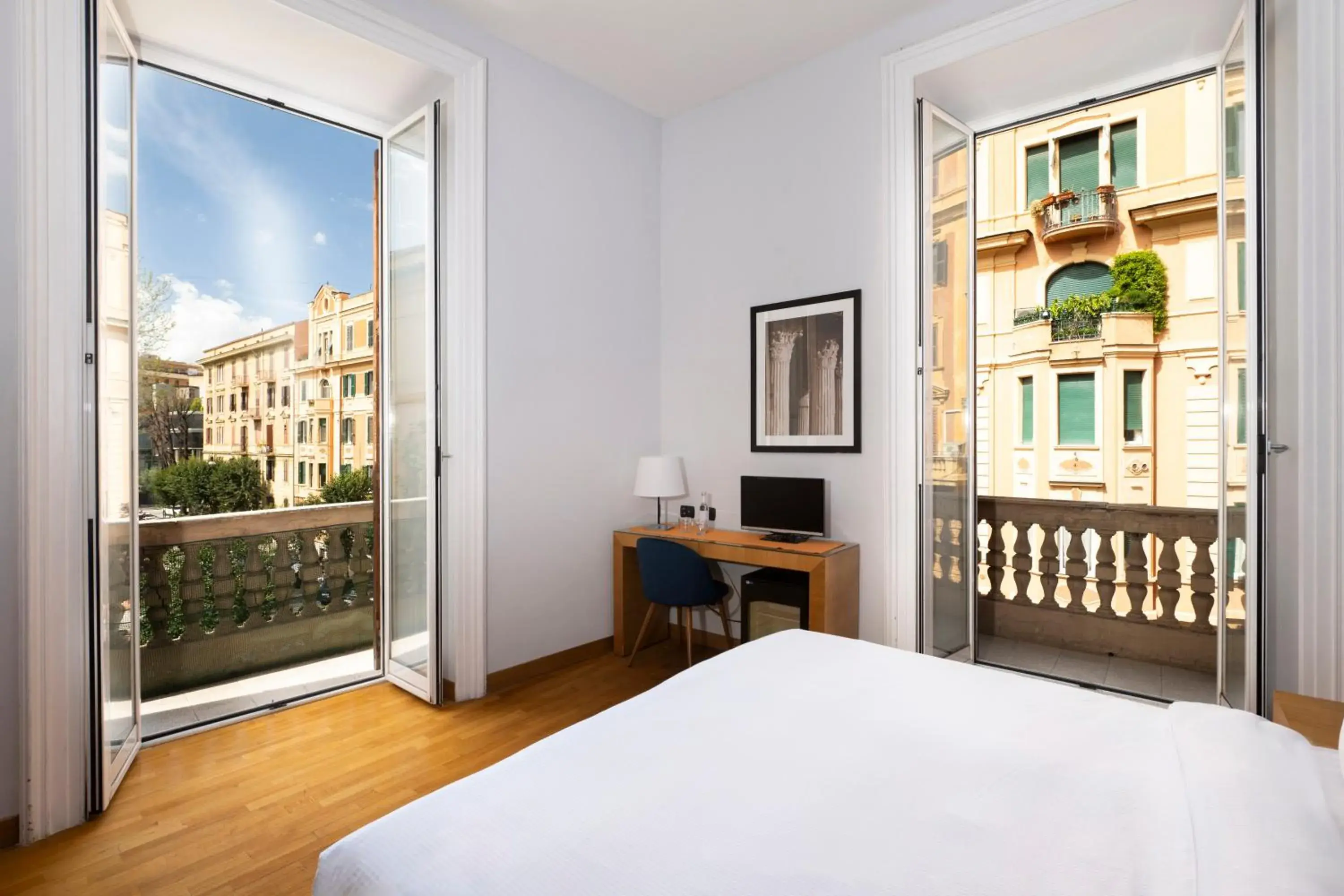 City view, Bed in Sky Blue Place Rome City view, Bed in Sky Blue Place Rome