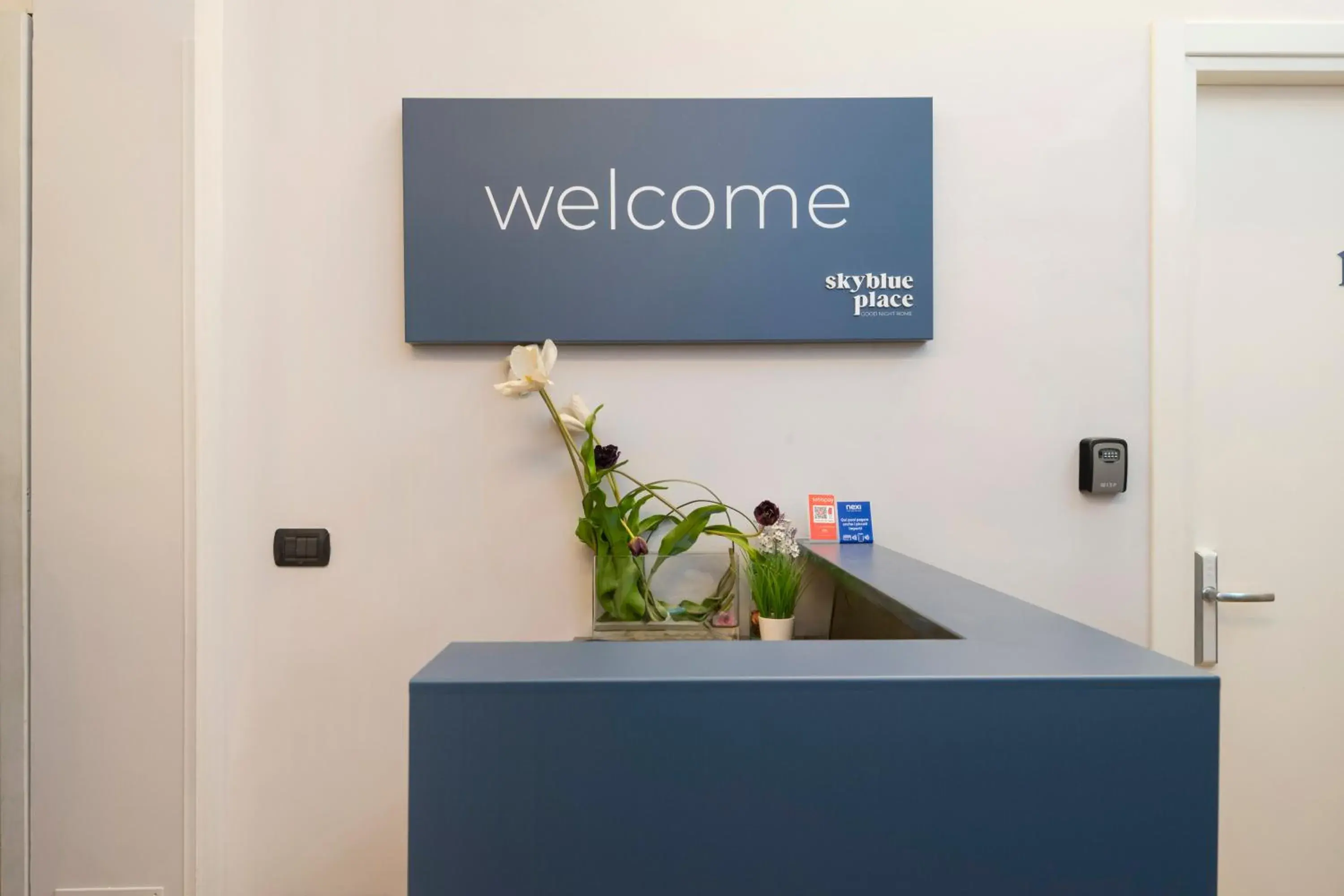 Lobby or reception in Sky Blue Place Rome Lobby or reception in Sky Blue Place Rome