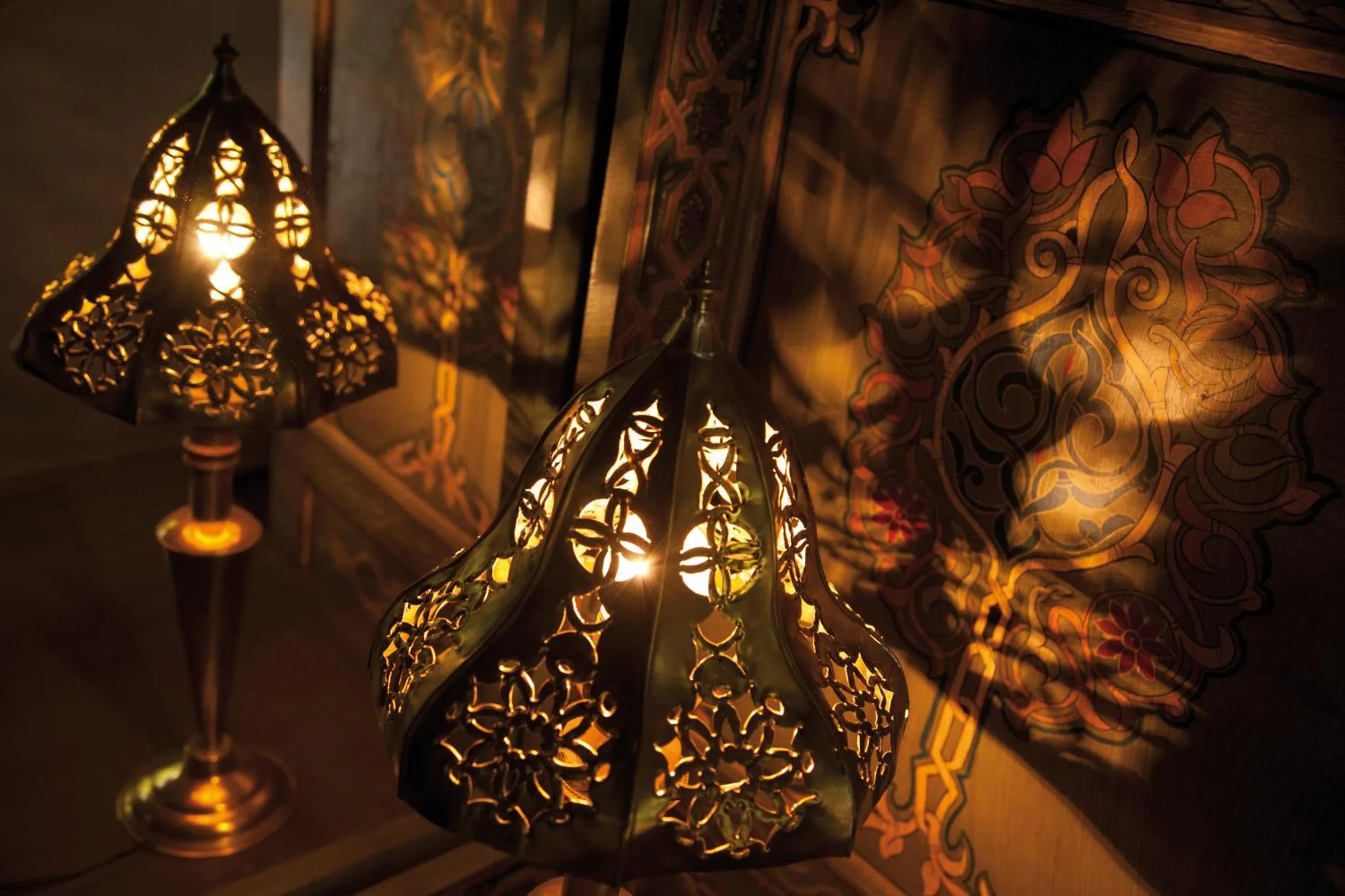 Decorative detail in Riad Ifoulki