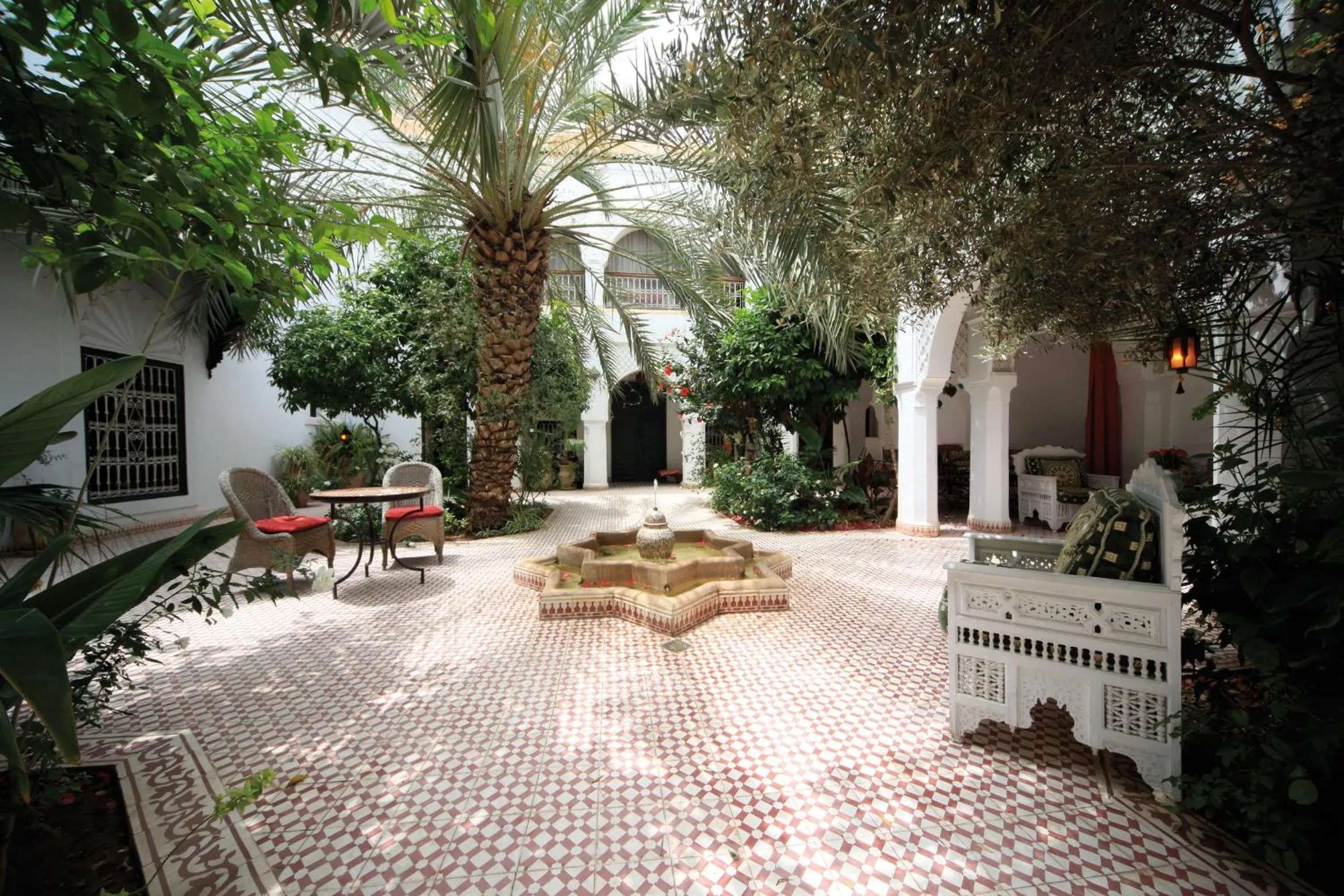 Patio in Riad Ifoulki