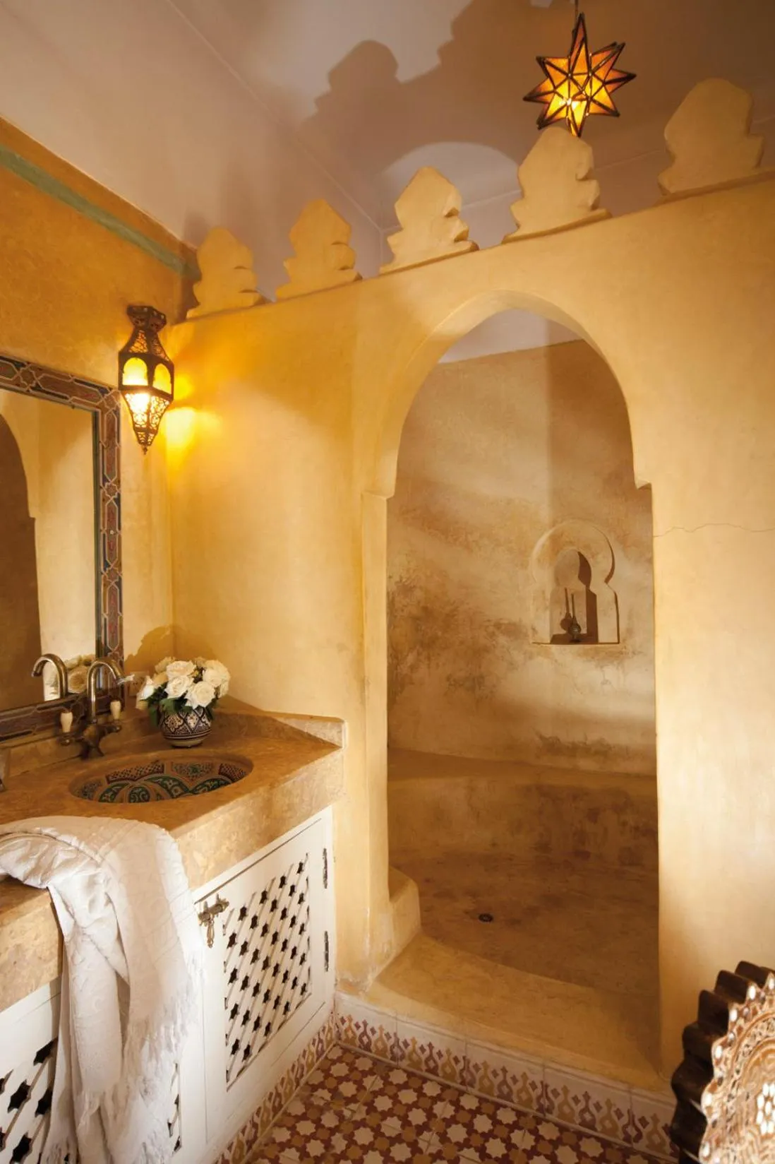 Bathroom in Riad Ifoulki