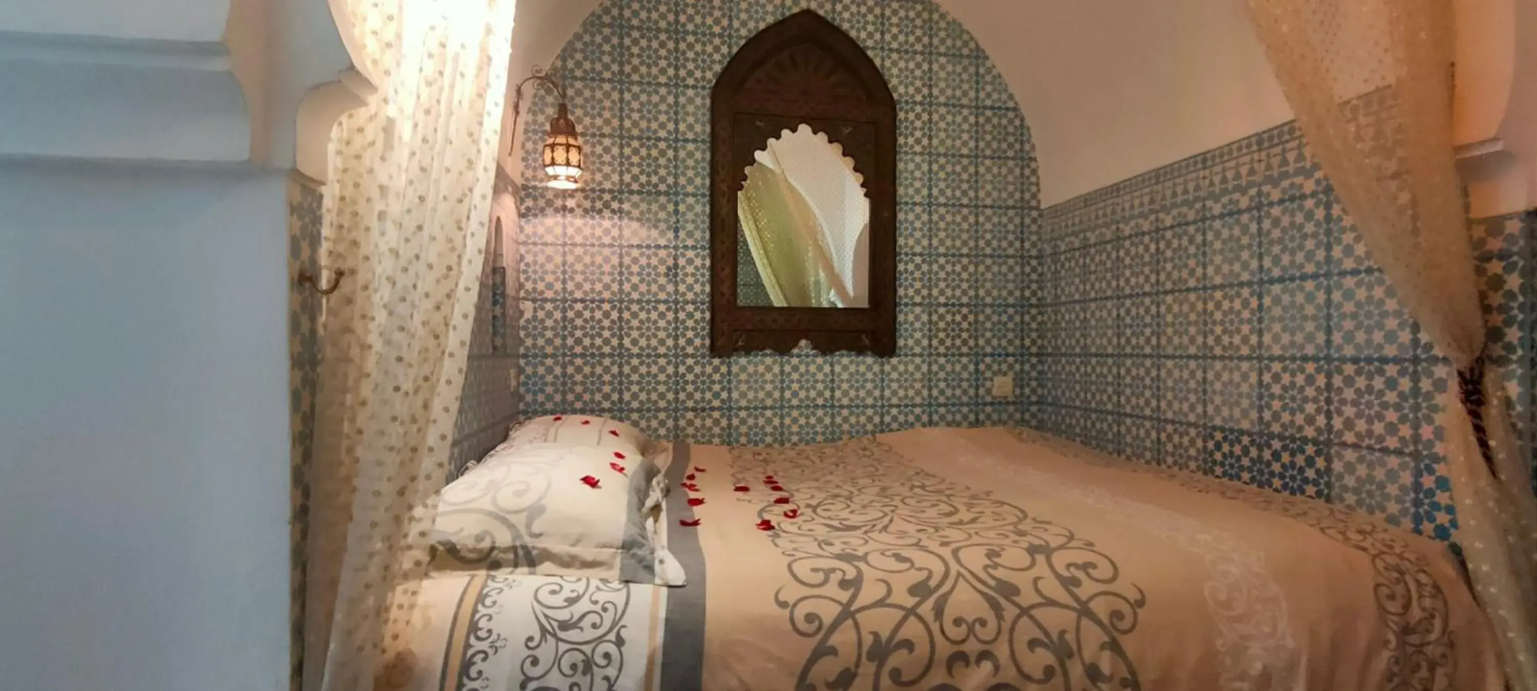 Bed in Riad Ifoulki Bed in Riad Ifoulki