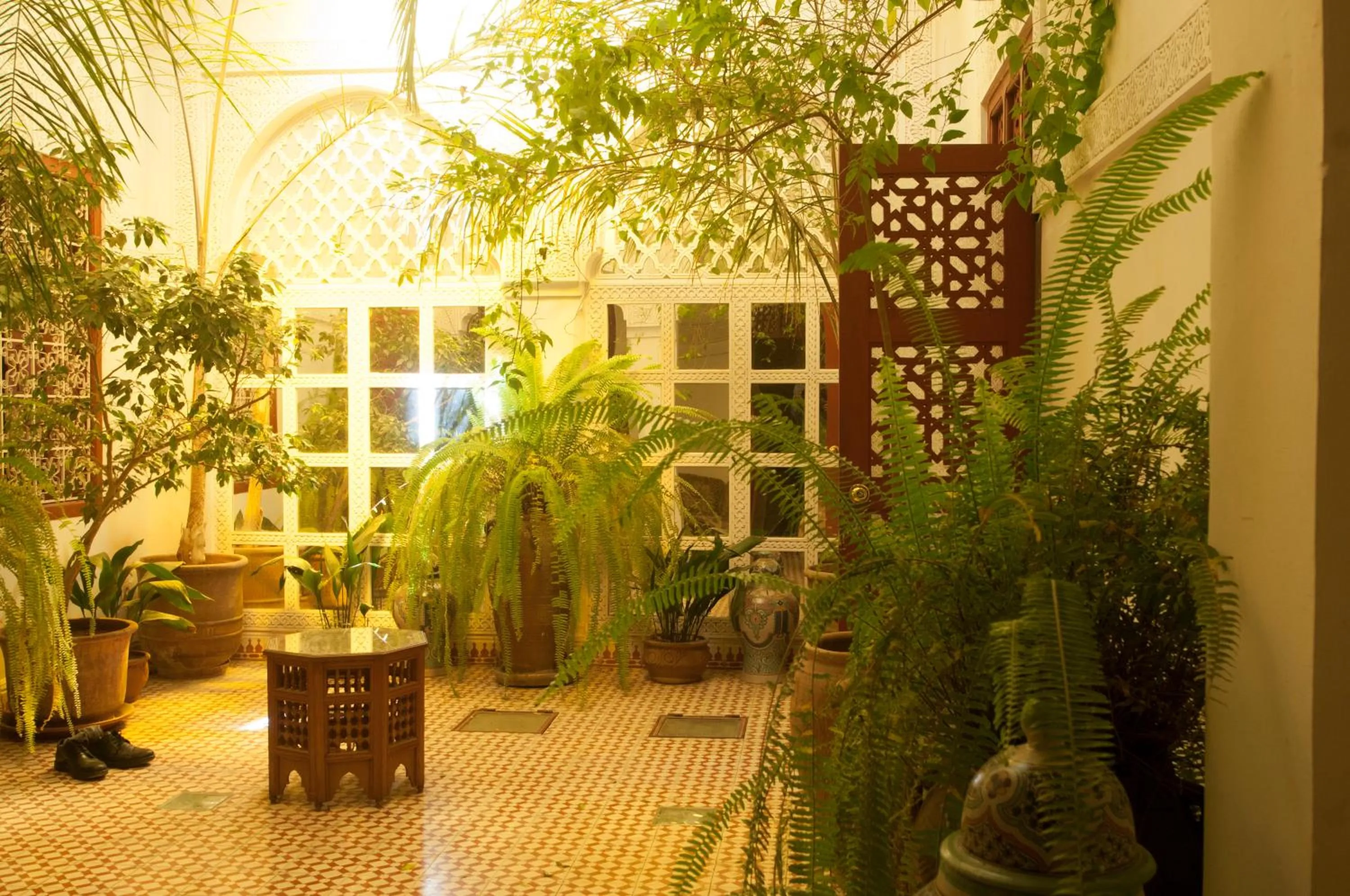 Decorative detail in Riad Ifoulki