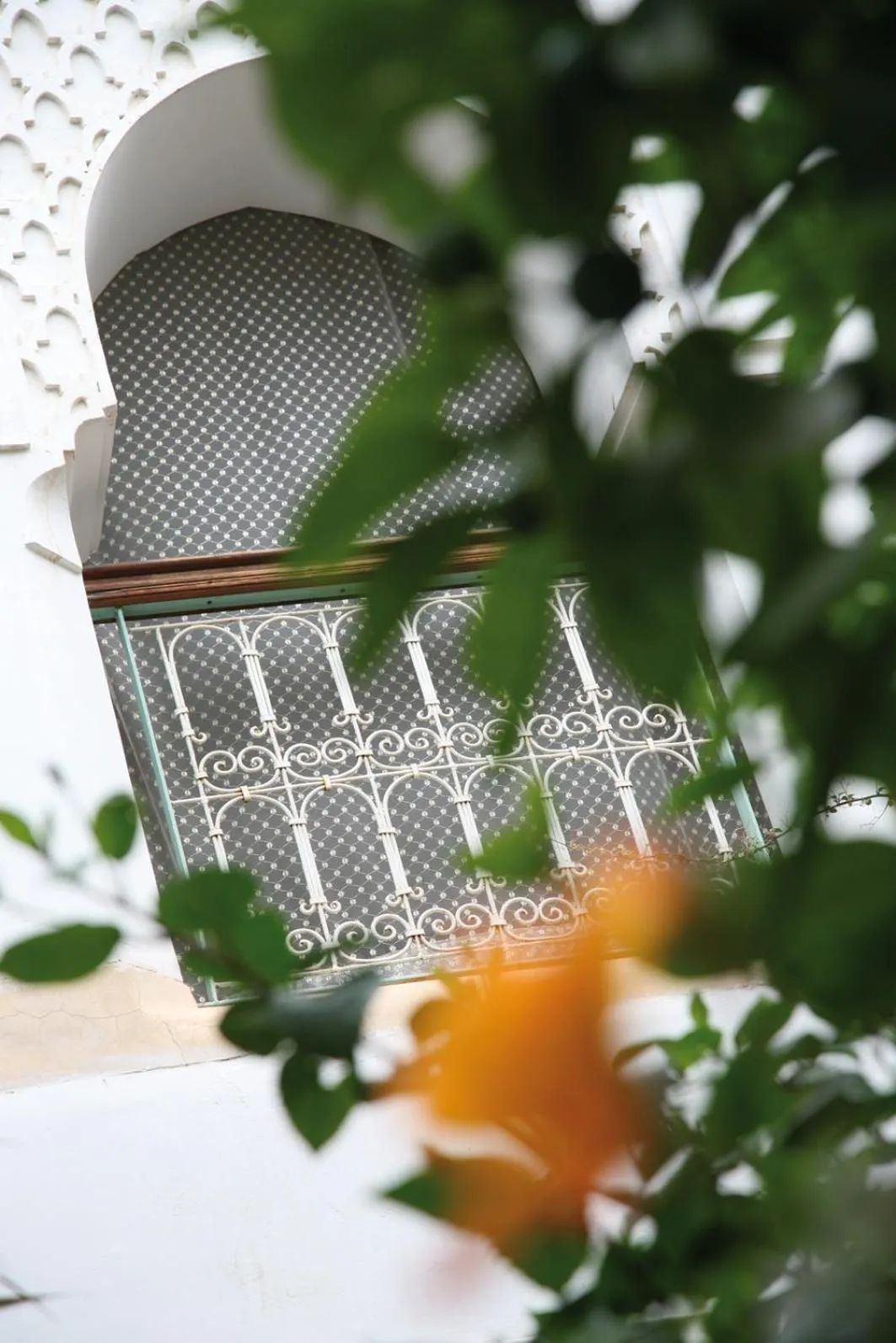 Decorative detail in Riad Ifoulki