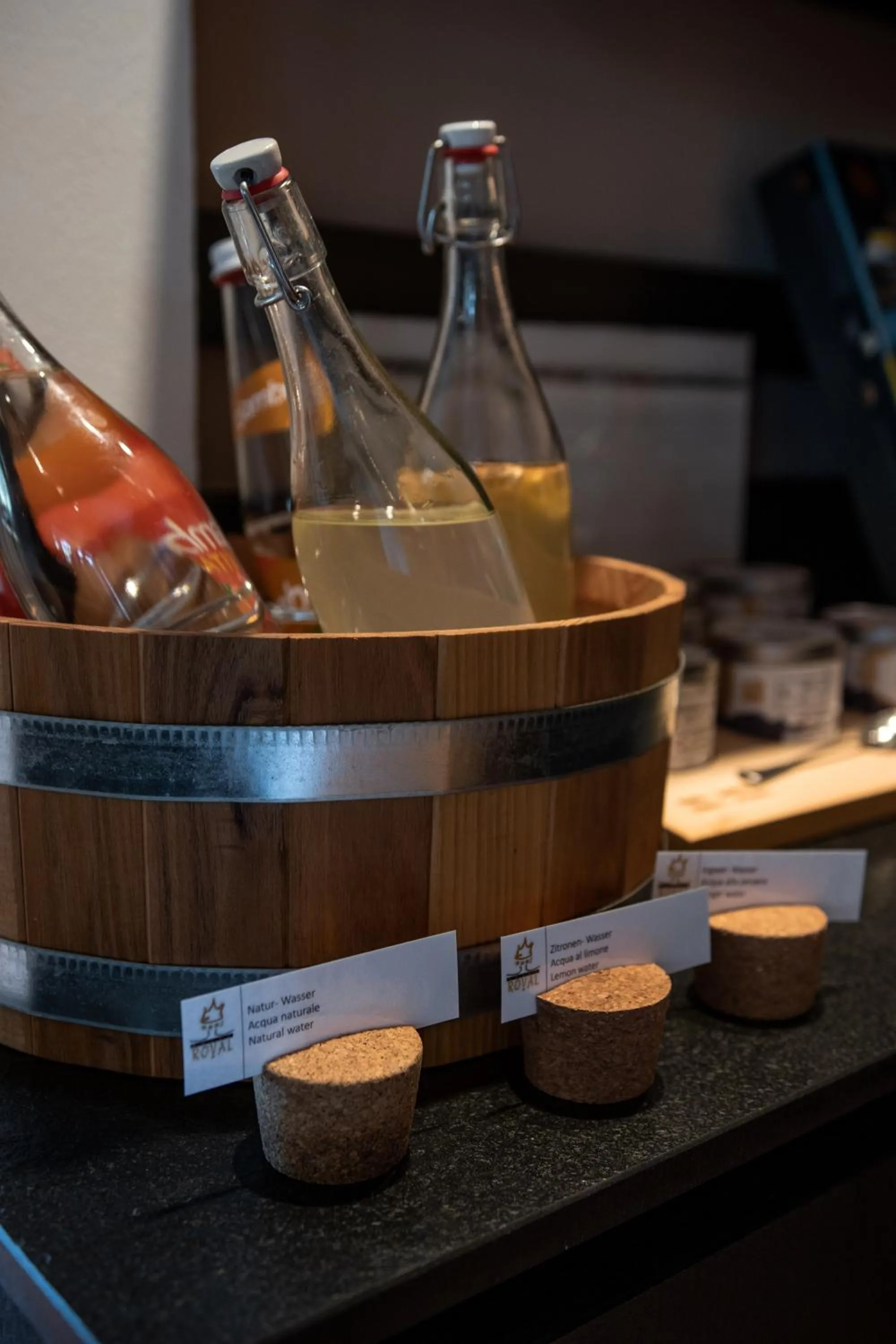 Buffet breakfast in Hotel Royal