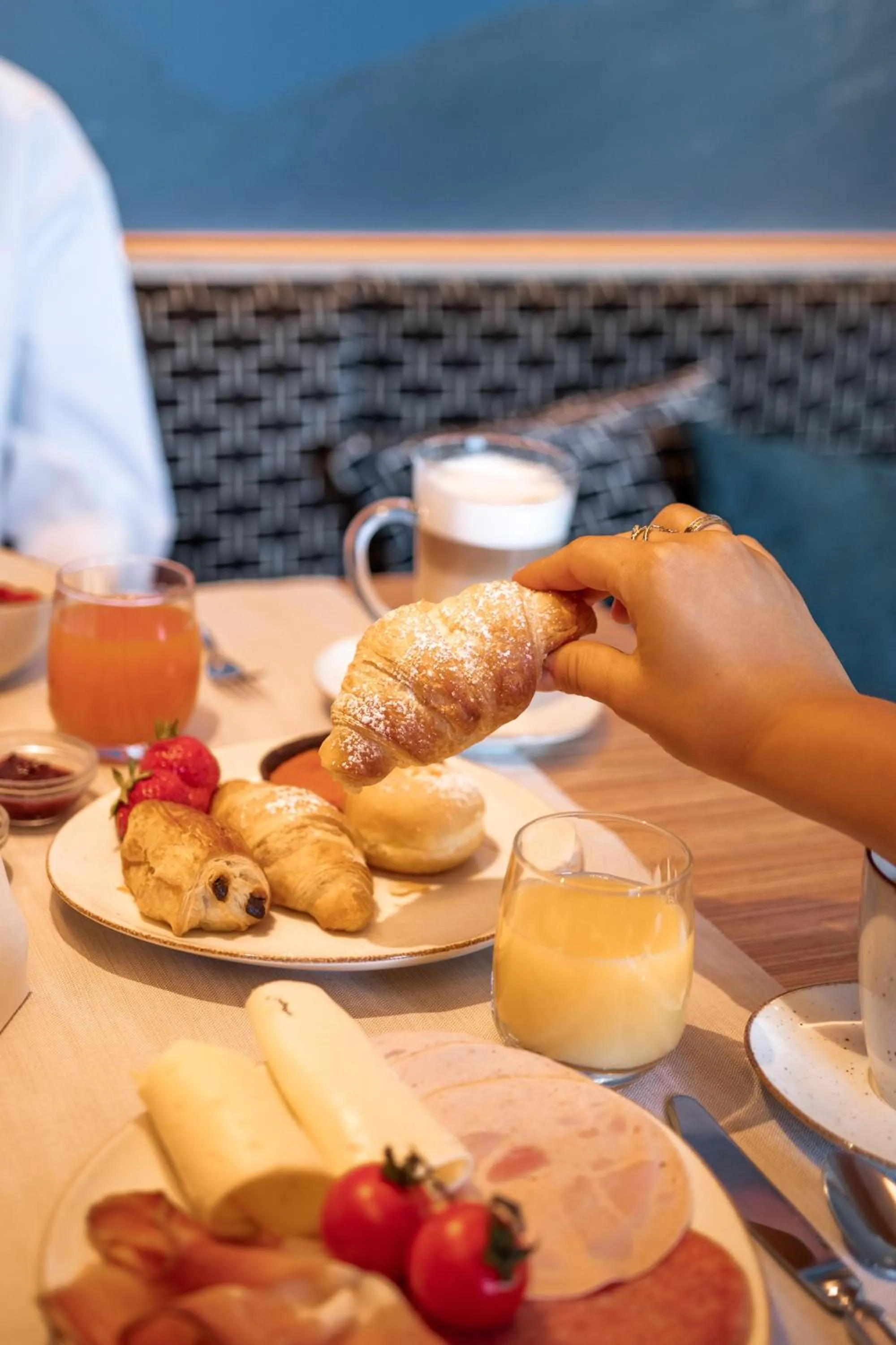 Buffet breakfast in Hotel Royal