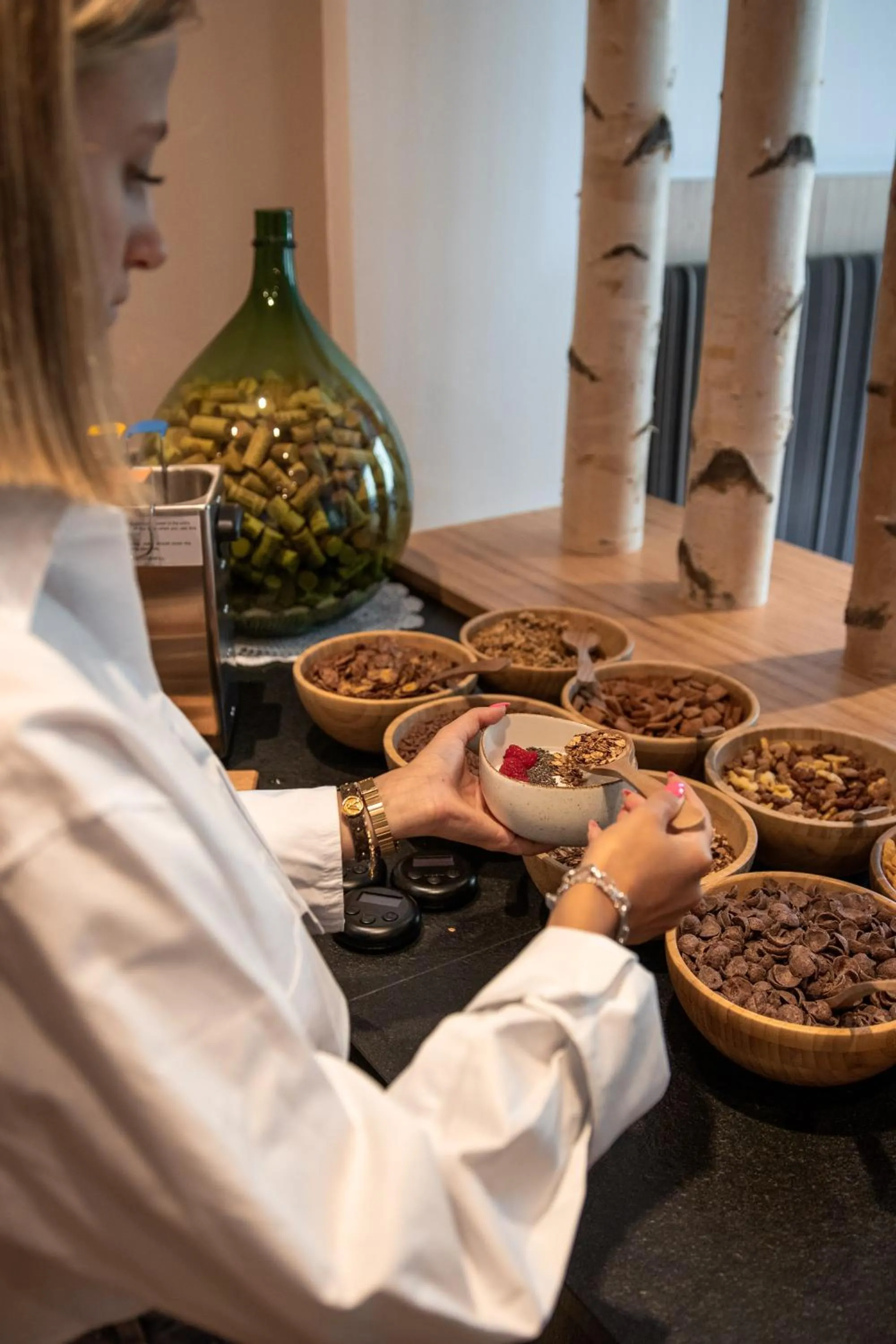 Buffet breakfast in Hotel Royal