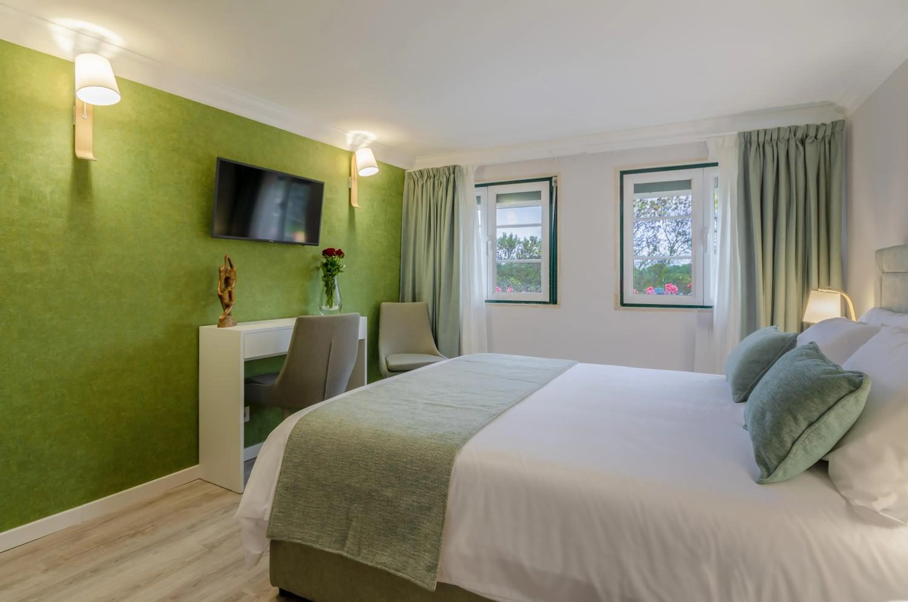 Bed in Ver Belém Suites