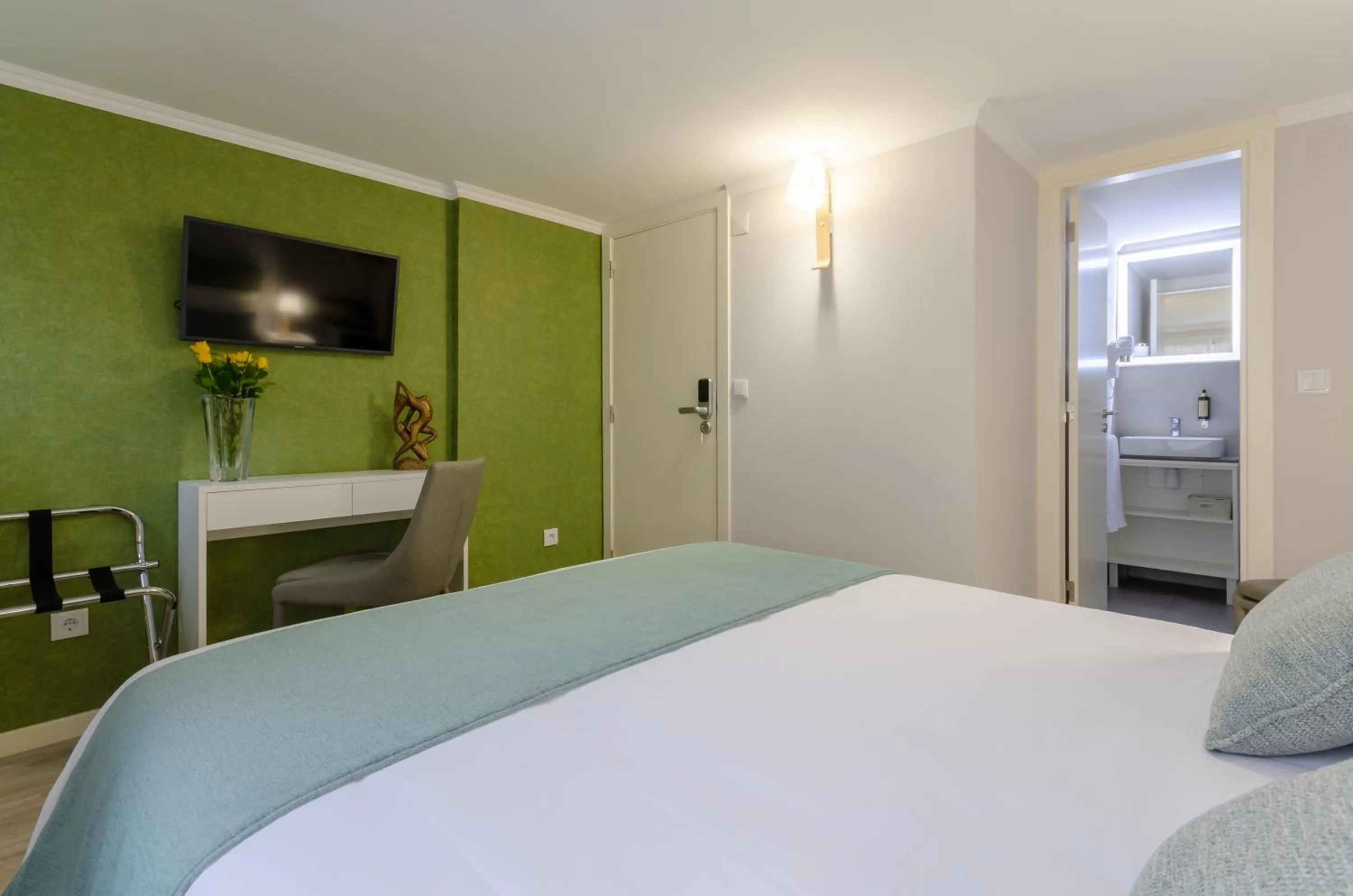 Bed in Ver Belém Suites