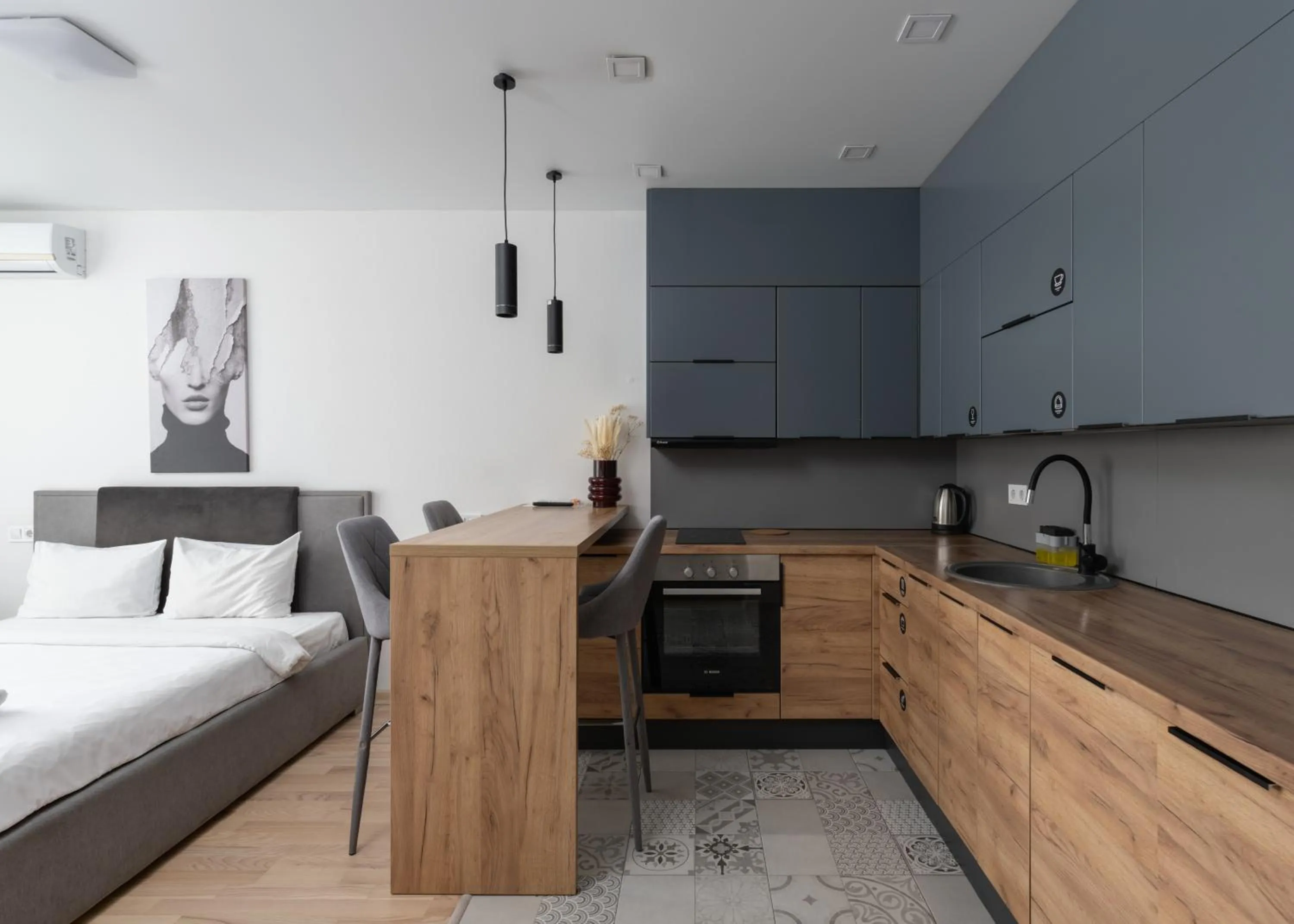 Bed in Nyvky Residence