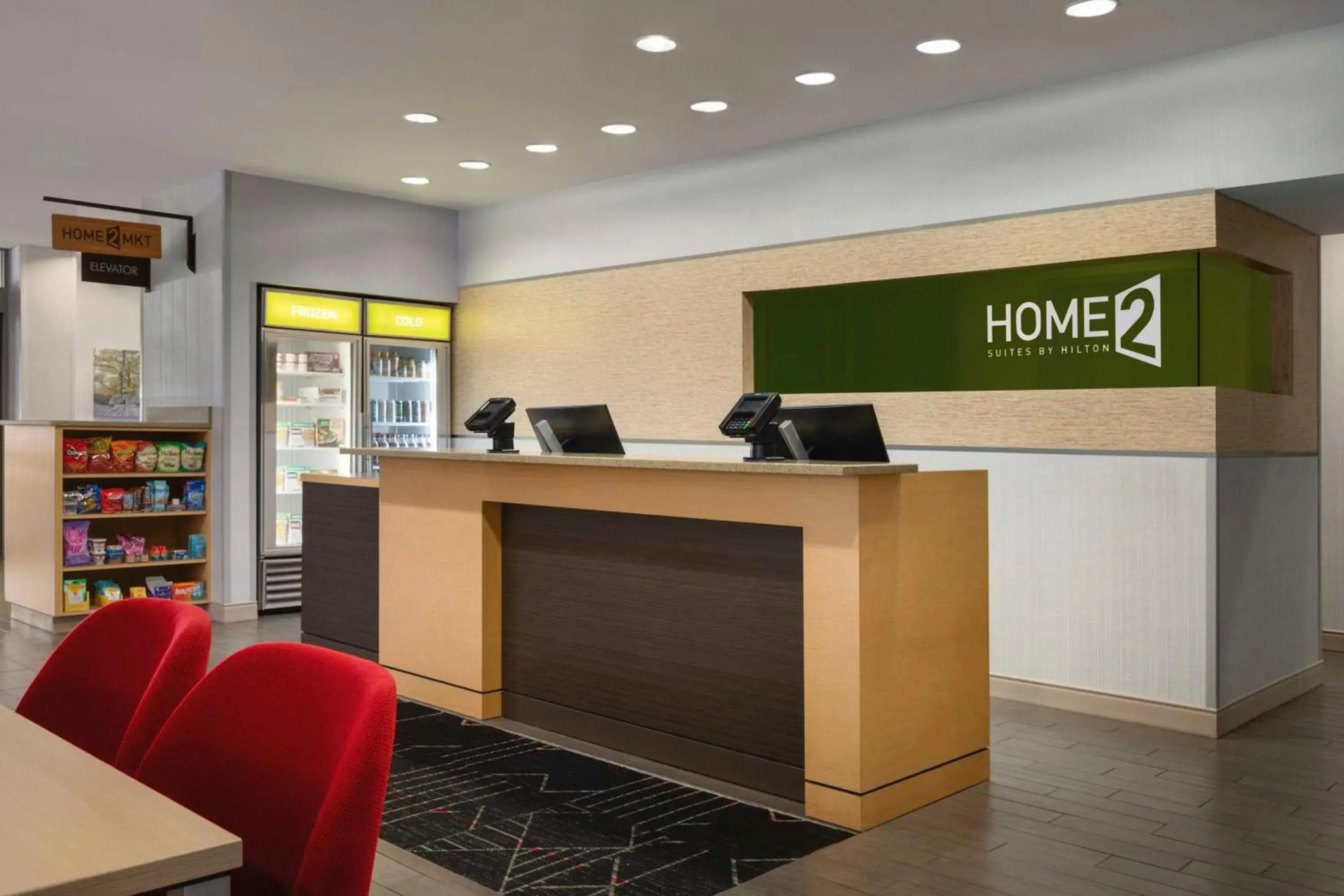 Lobby or reception in Home2 Suites by Hilton - Oxford Lobby or reception in Home2 Suites by Hilton - Oxford