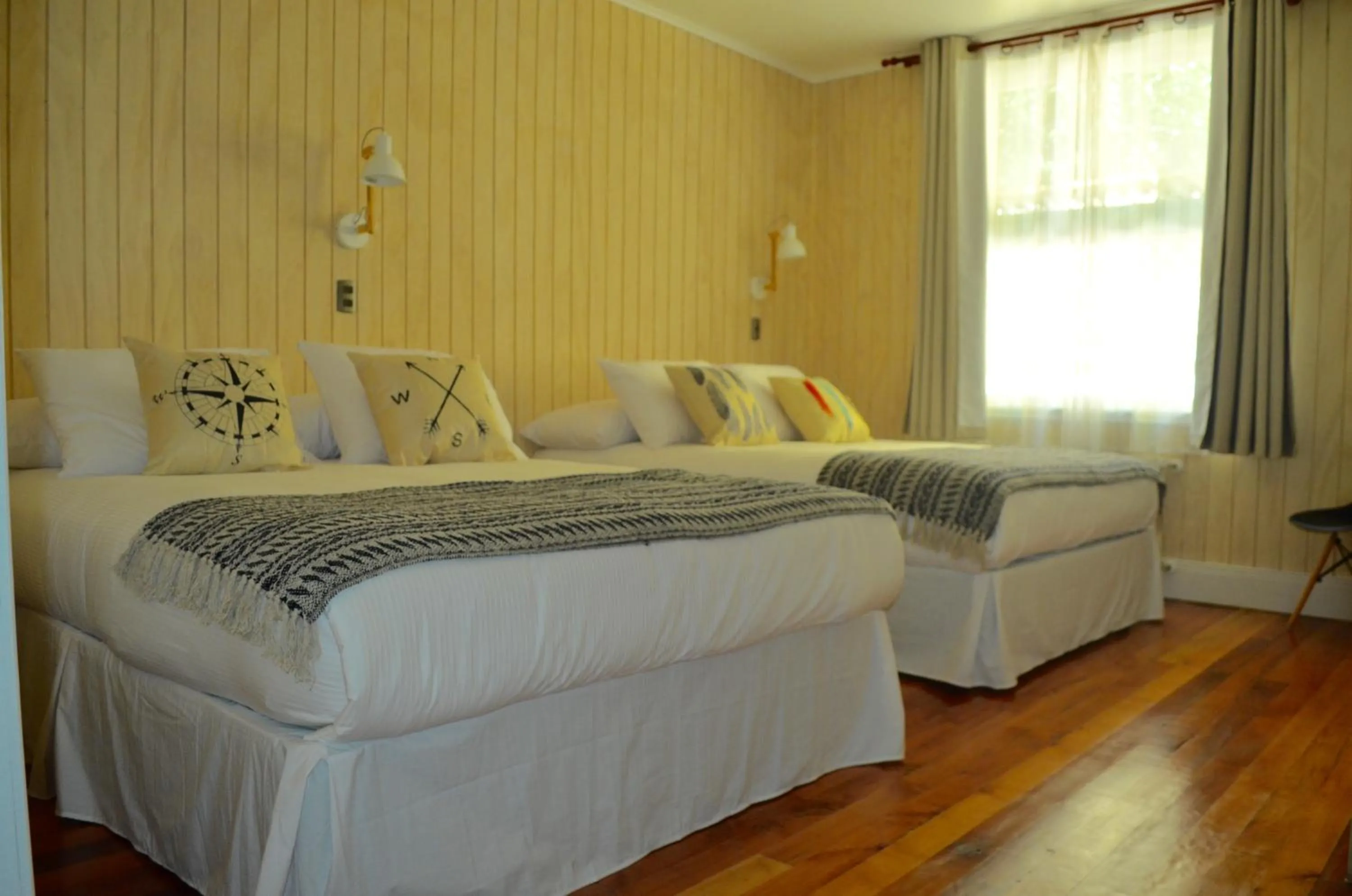Bed in Hotel Nueve Ríos