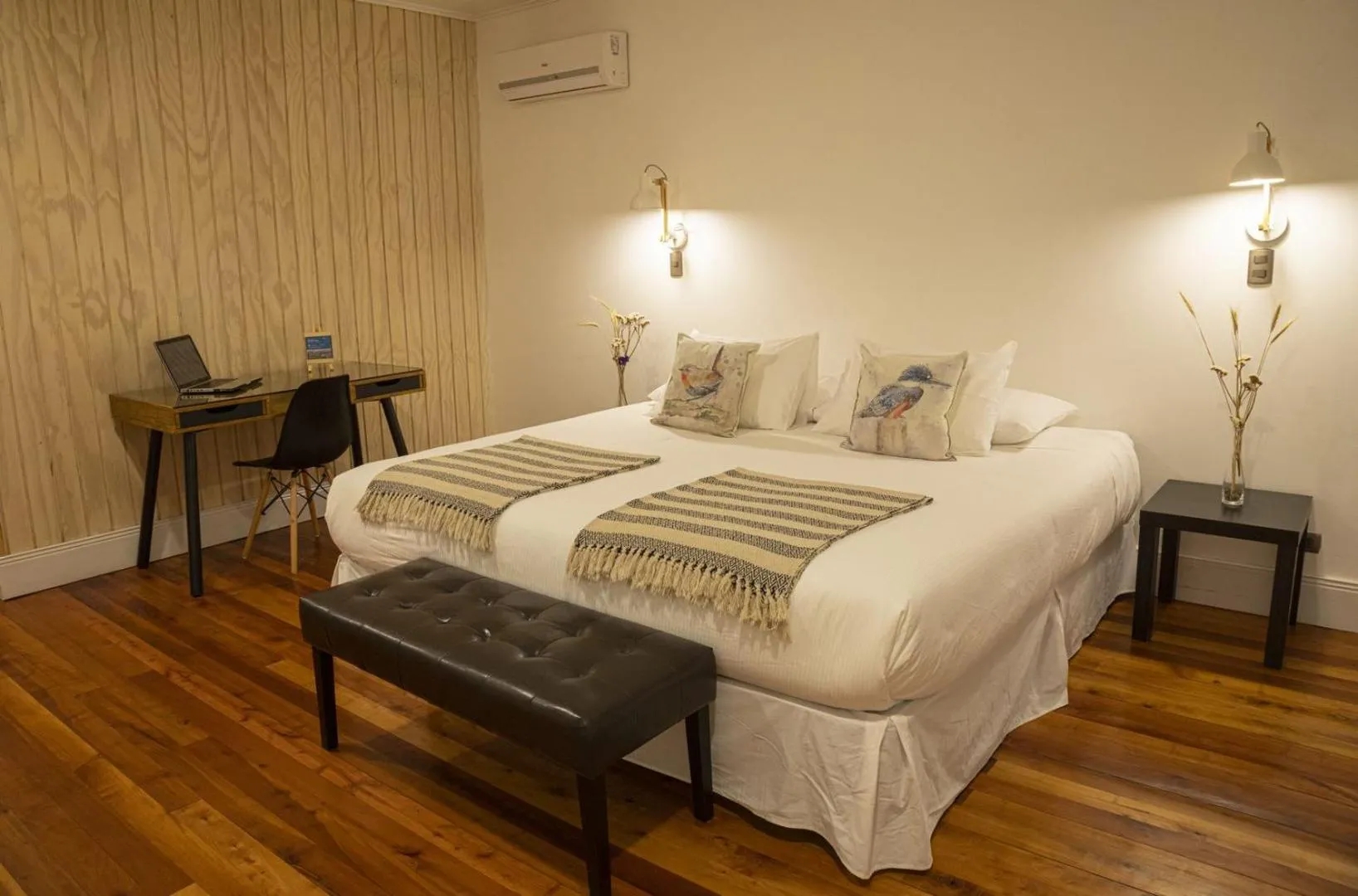 Bed in Hotel Nueve Ríos