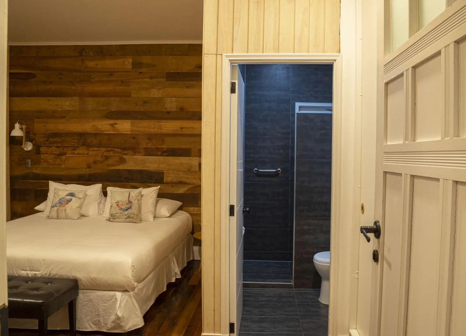 Bed in Hotel Nueve Ríos