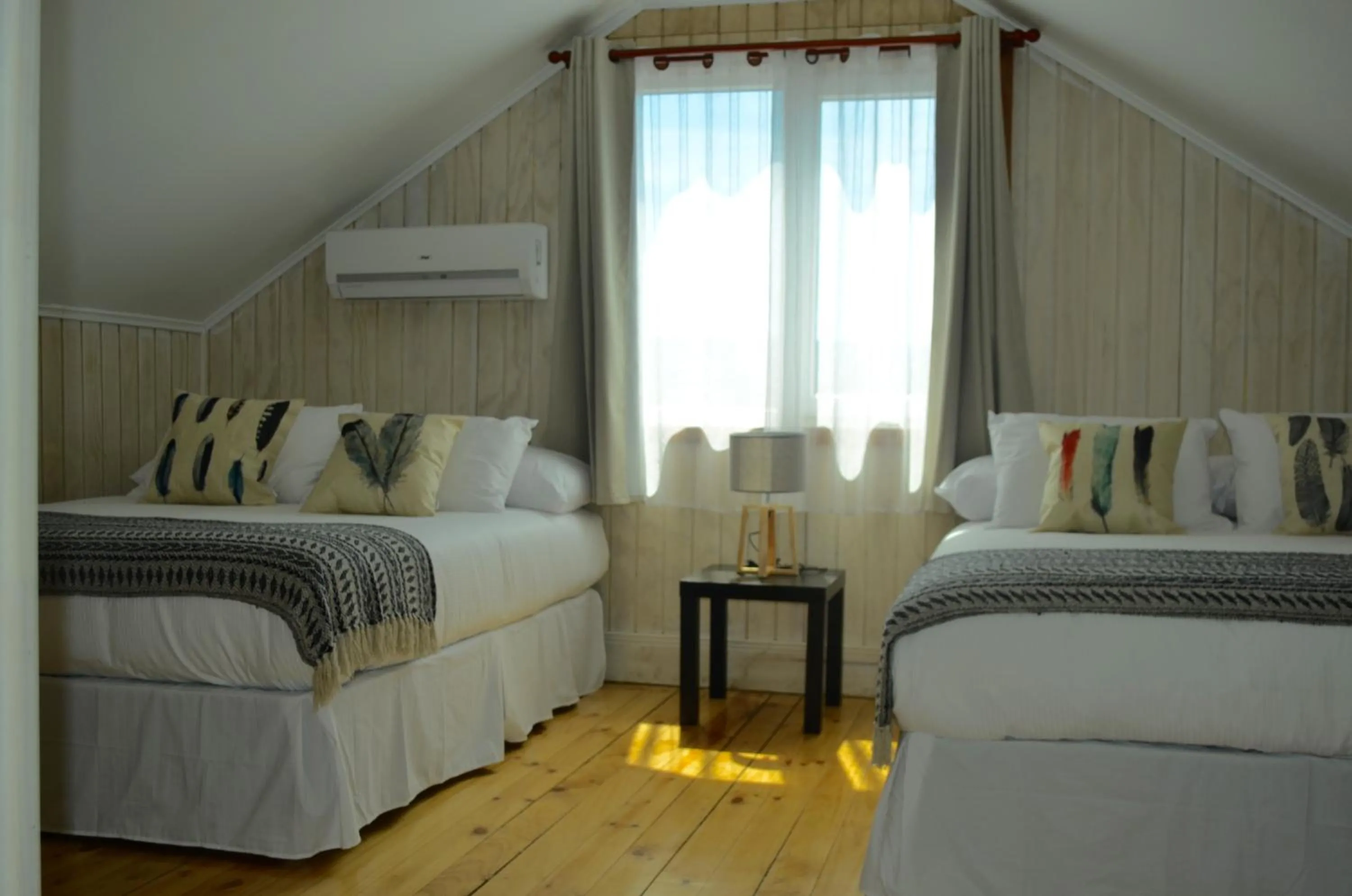 Bed in Hotel Nueve Ríos