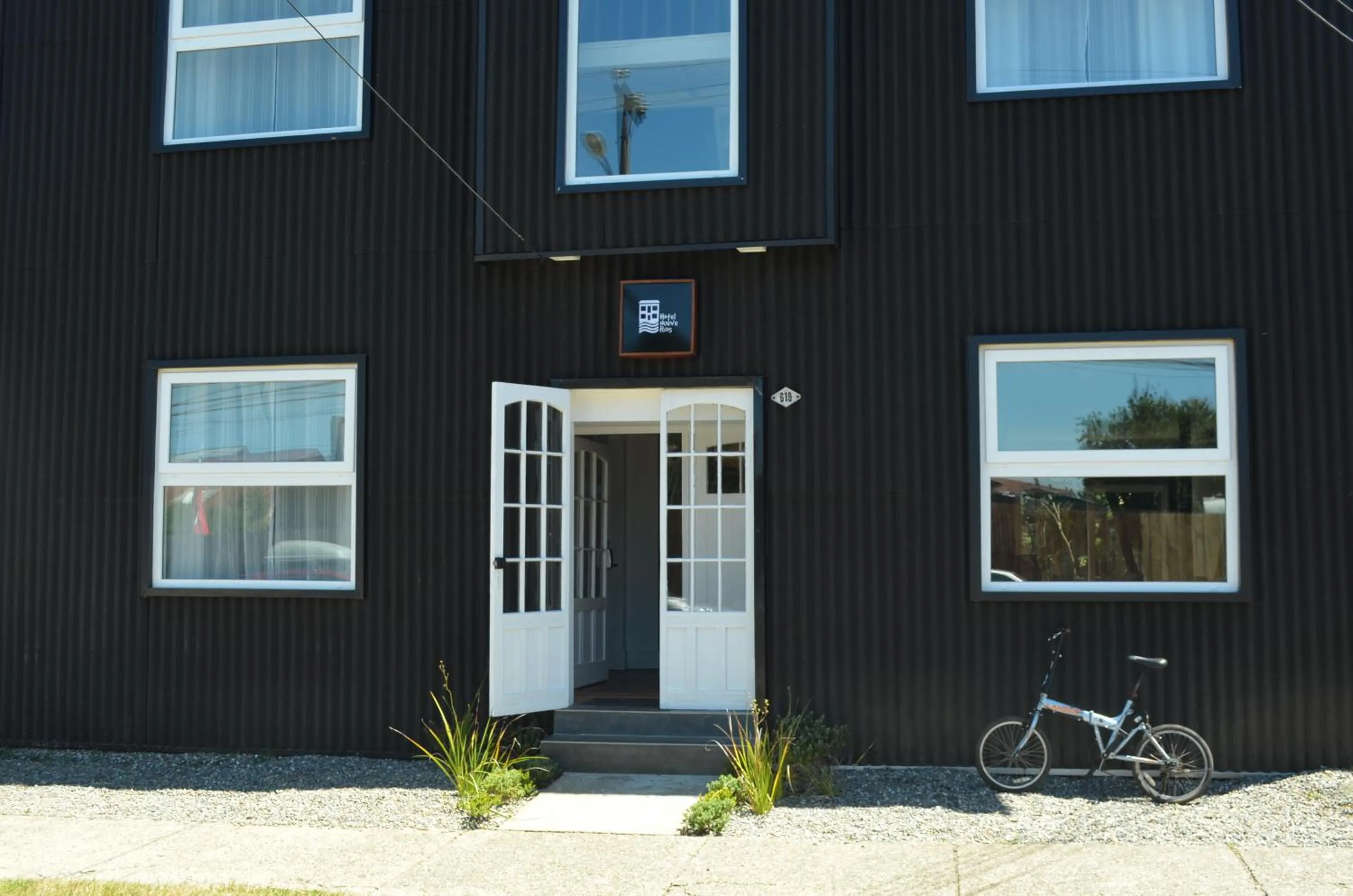 Facade/entrance in Hotel Nueve Ríos
