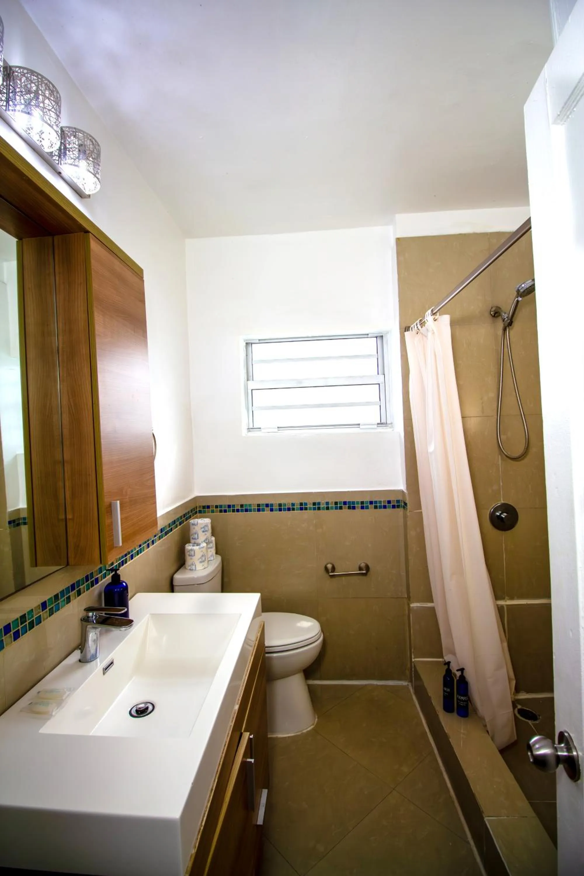 Shower in Casa Gaby Apartments Part of the Oasis Casita Collection