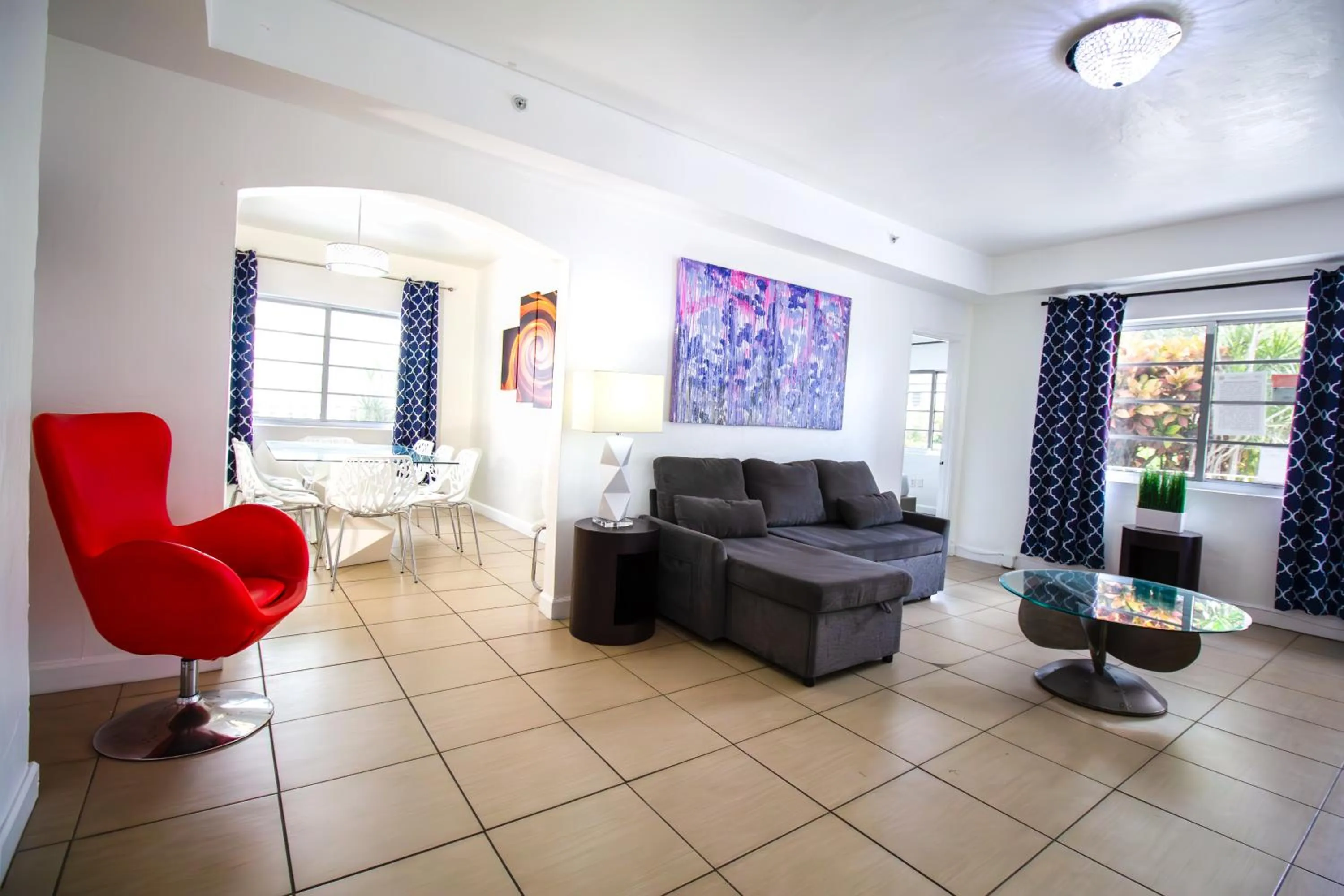Living room in Casa Gaby Apartments Part of the Oasis Casita Collection