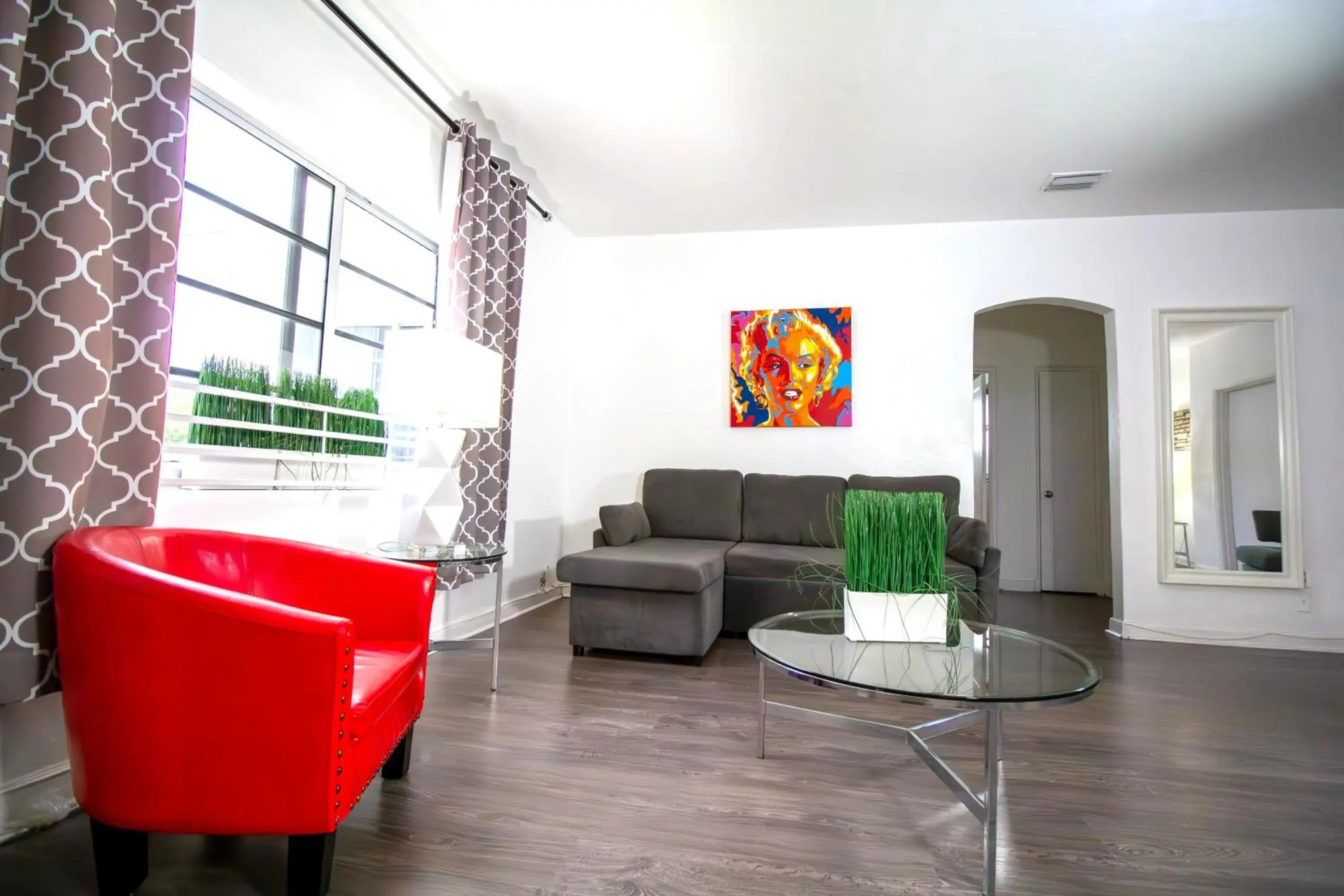 Living room in Casa Gaby Apartments Part of the Oasis Casita Collection Living room in Casa Gaby Apartments Part of the Oasis Casita Collection