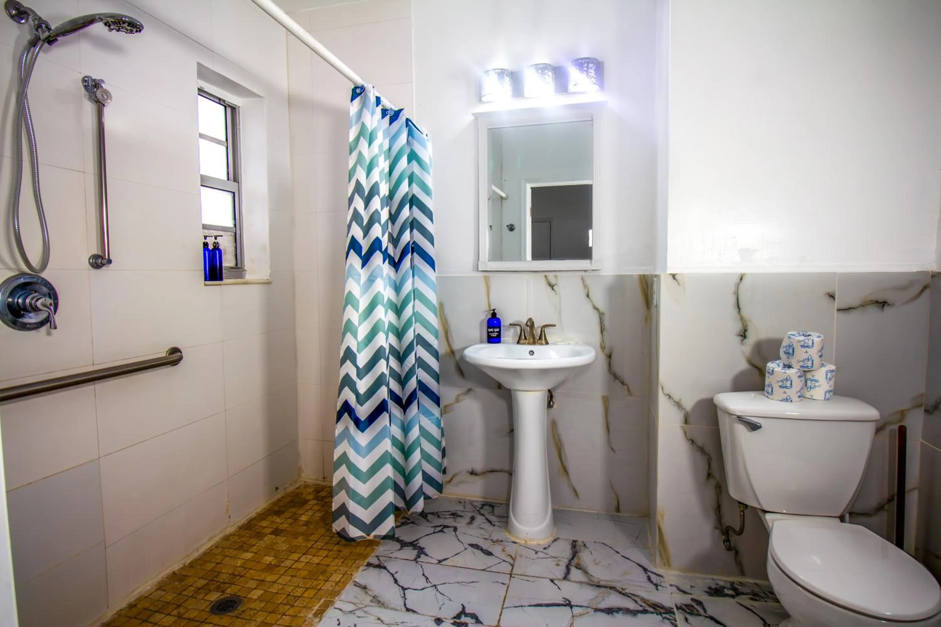 Shower in Casa Gaby Apartments Part of the Oasis Casita Collection