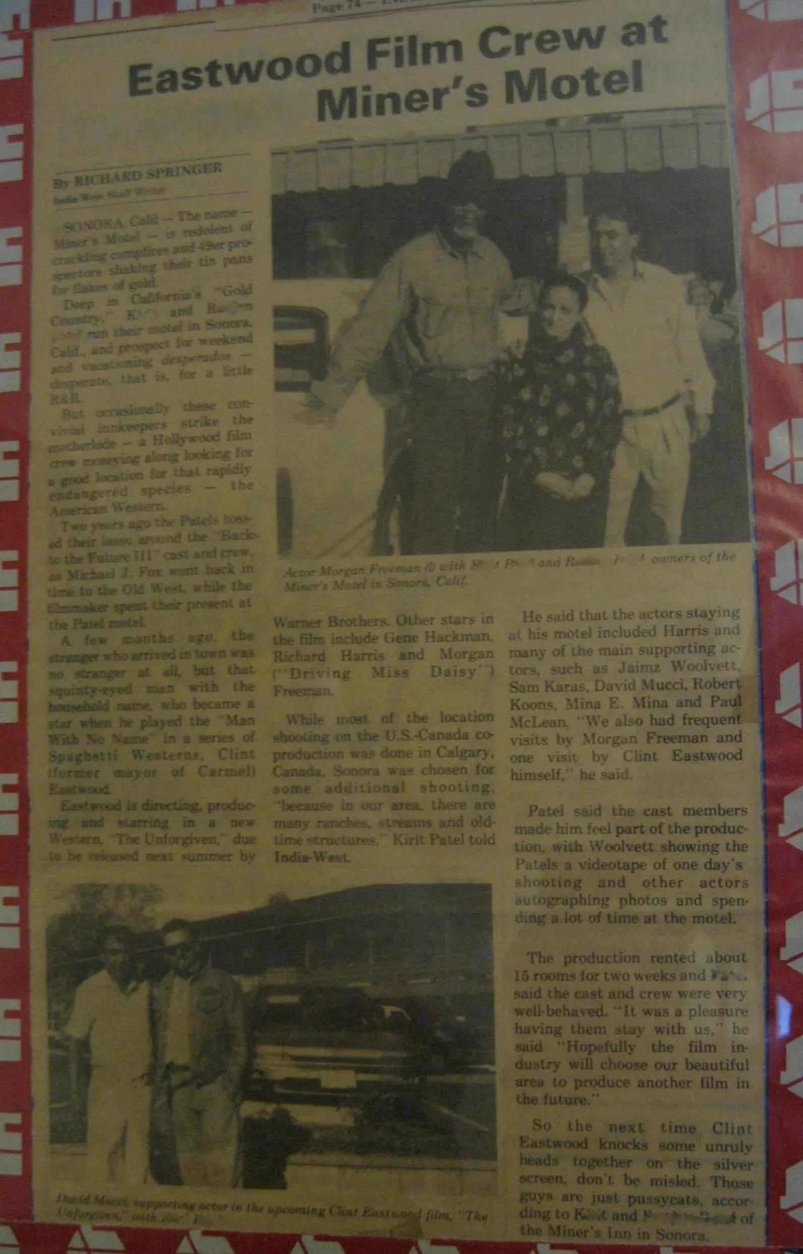 Lobby or reception in Miners Motel Jamestown