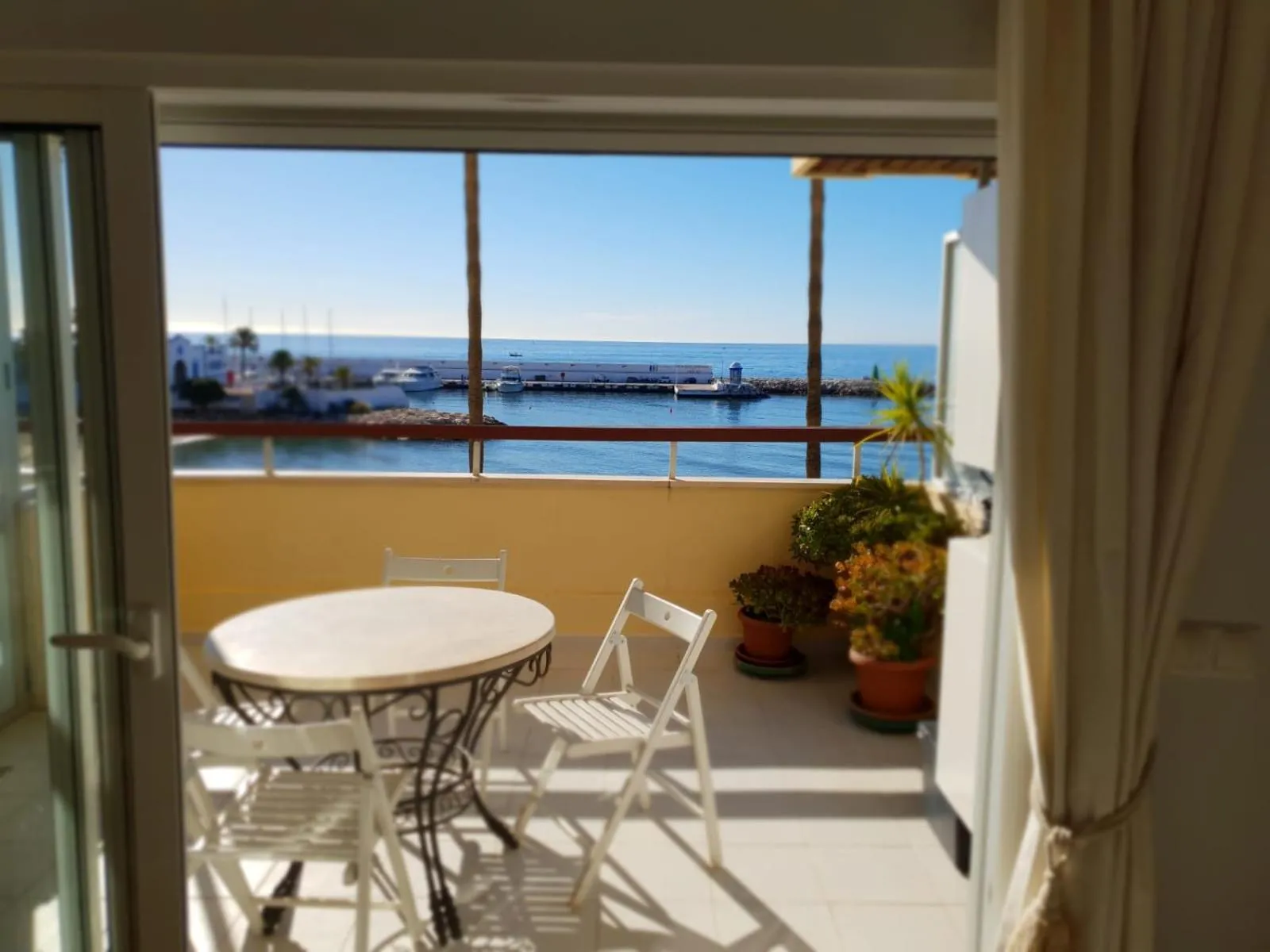 Balcony/Terrace in Amazing Sea Views over Marbella Port