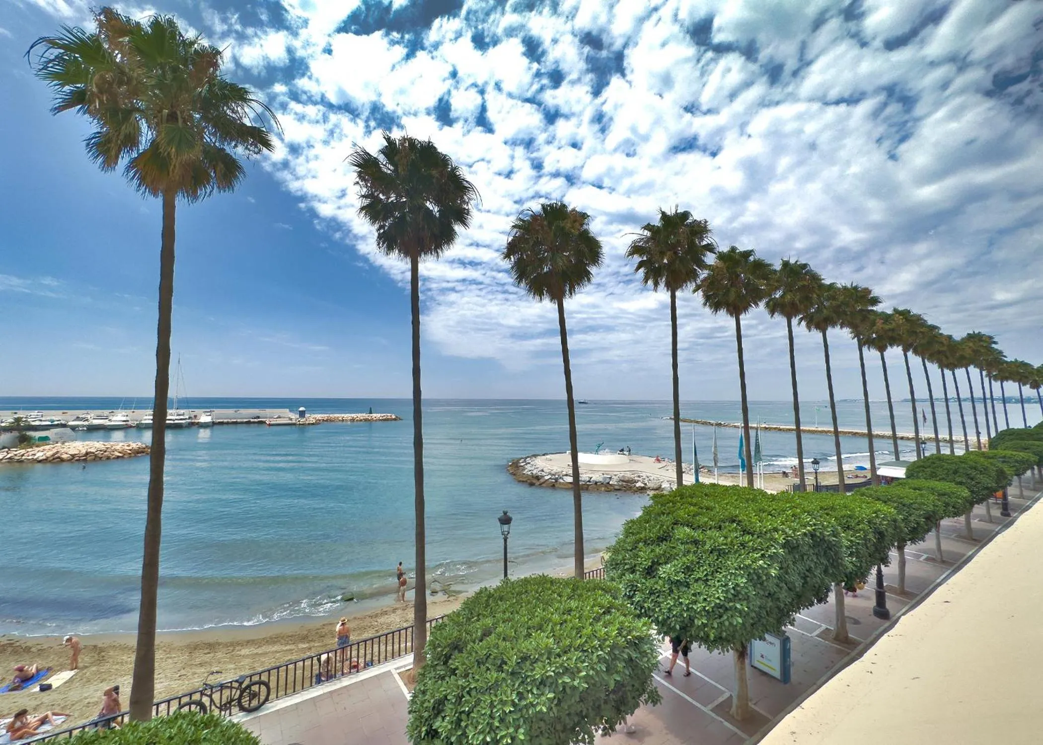 Sea view in Amazing Sea Views over Marbella Port