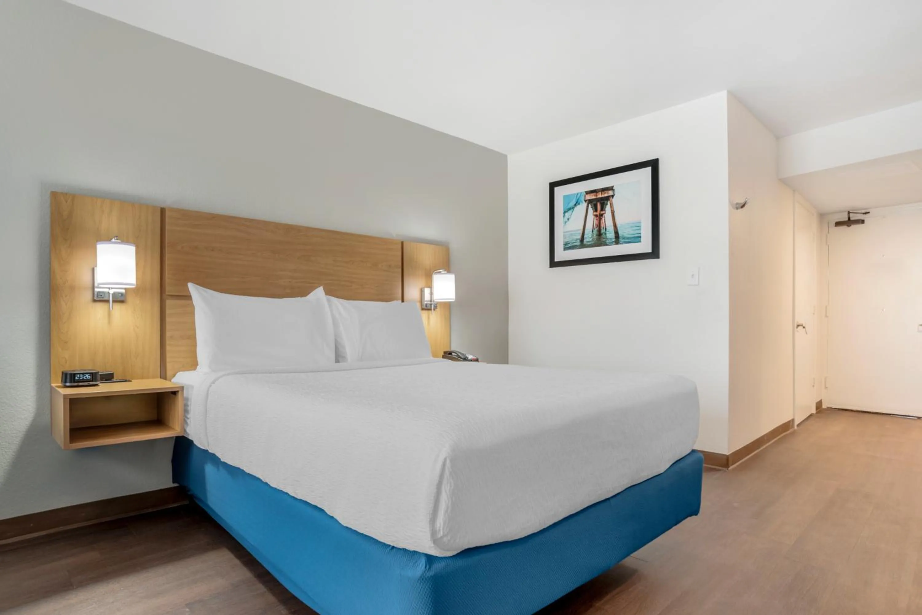 Bed in Chateau Beachfront Hotel, a By the Sea Resort