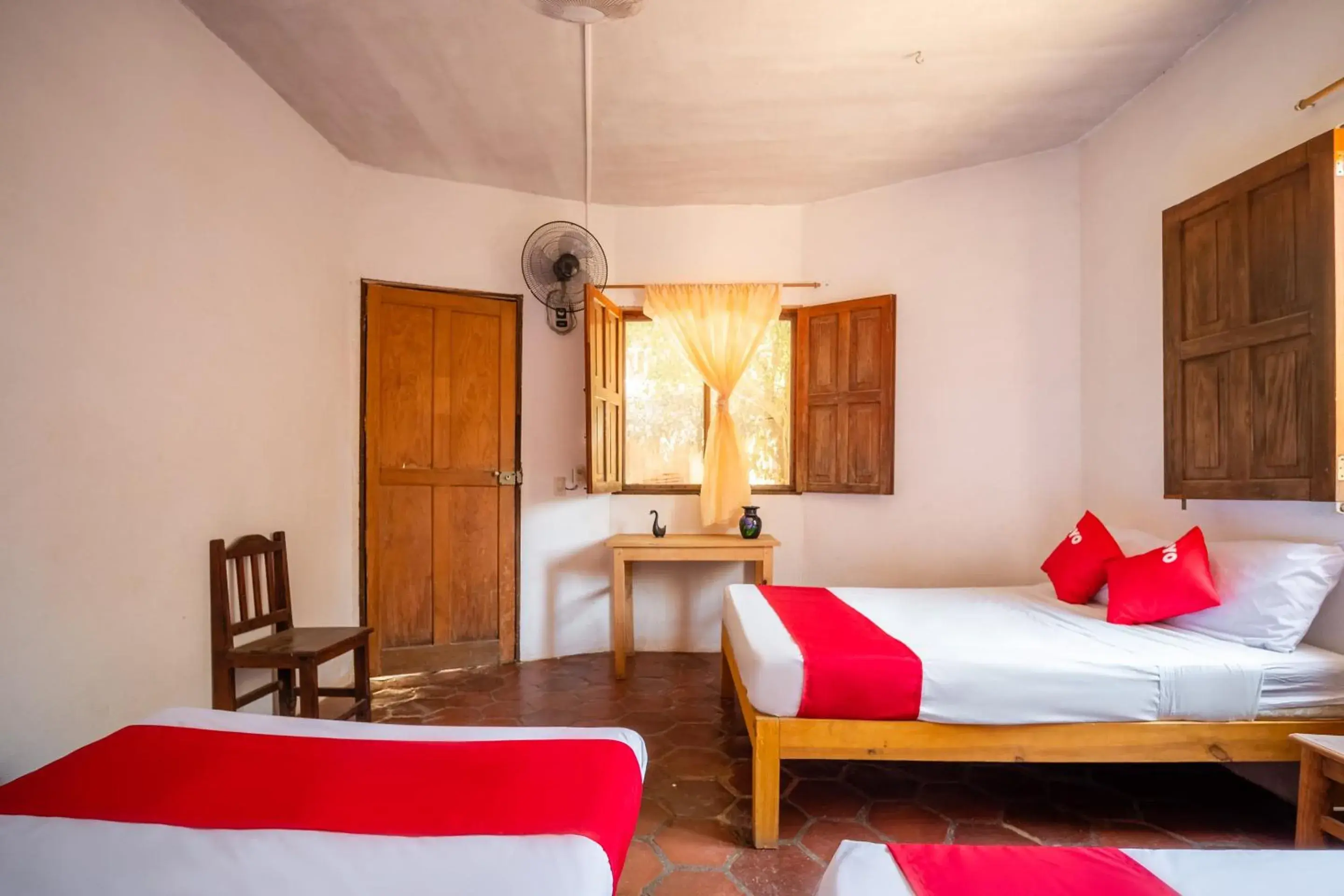 Bedroom, Bed in OYO Cabañas Abril, Mazunte Bedroom, Bed in OYO Cabañas Abril, Mazunte