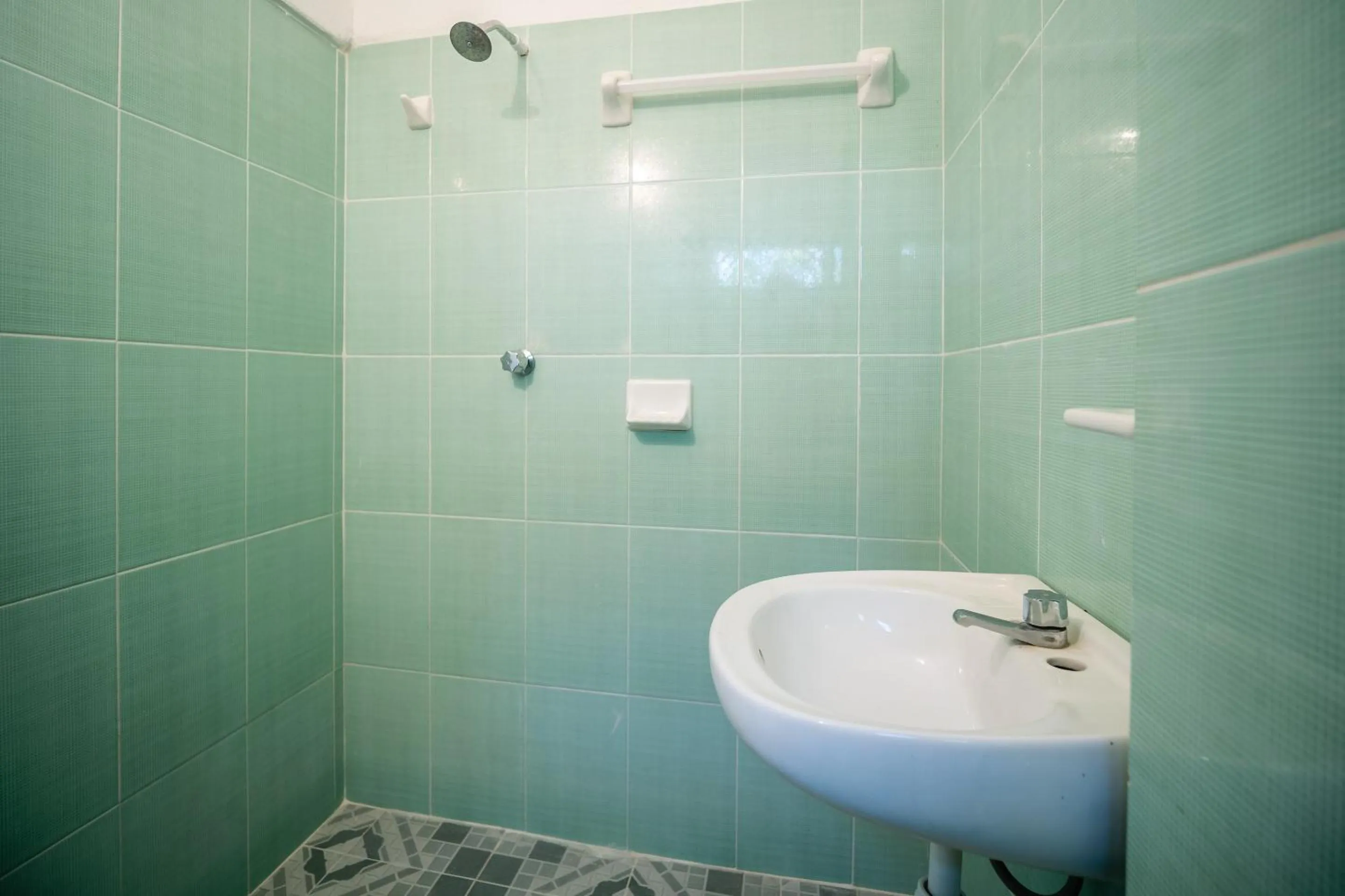 Bathroom in OYO Cabañas Abril, Mazunte