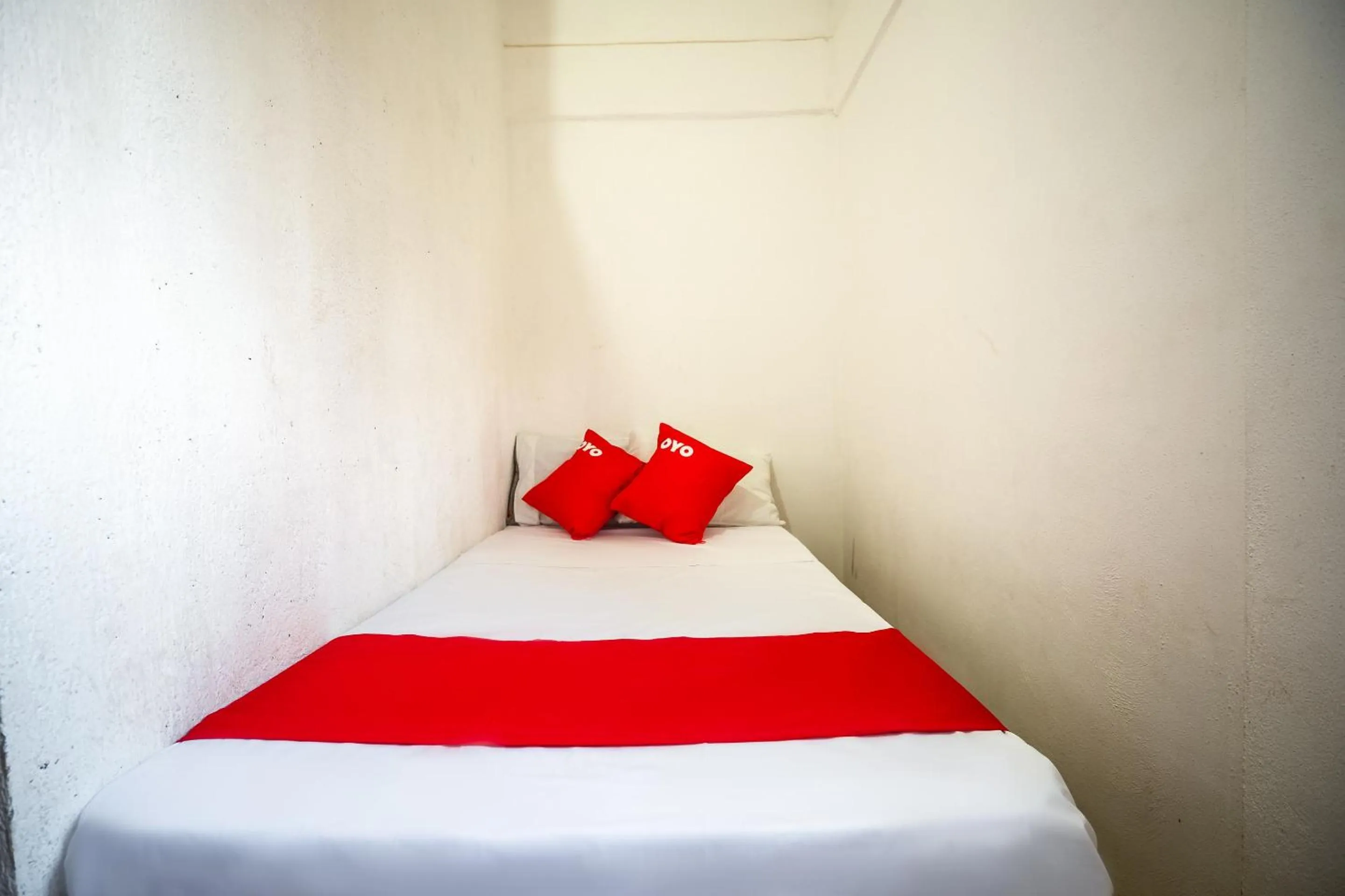 Bedroom, Bed in OYO Cabañas Abril, Mazunte