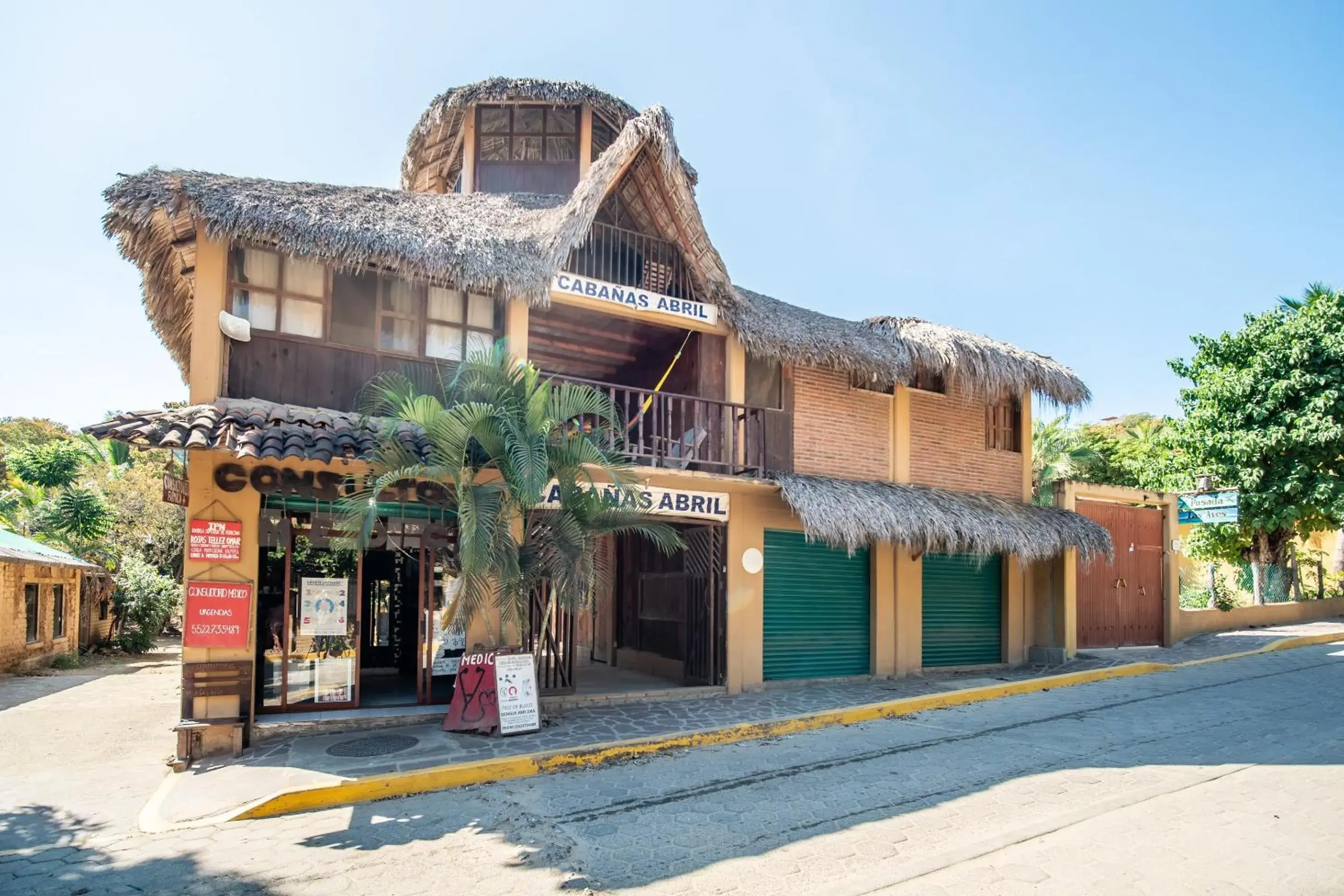 Facade/entrance in OYO Cabañas Abril, Mazunte Facade/entrance in OYO Cabañas Abril, Mazunte