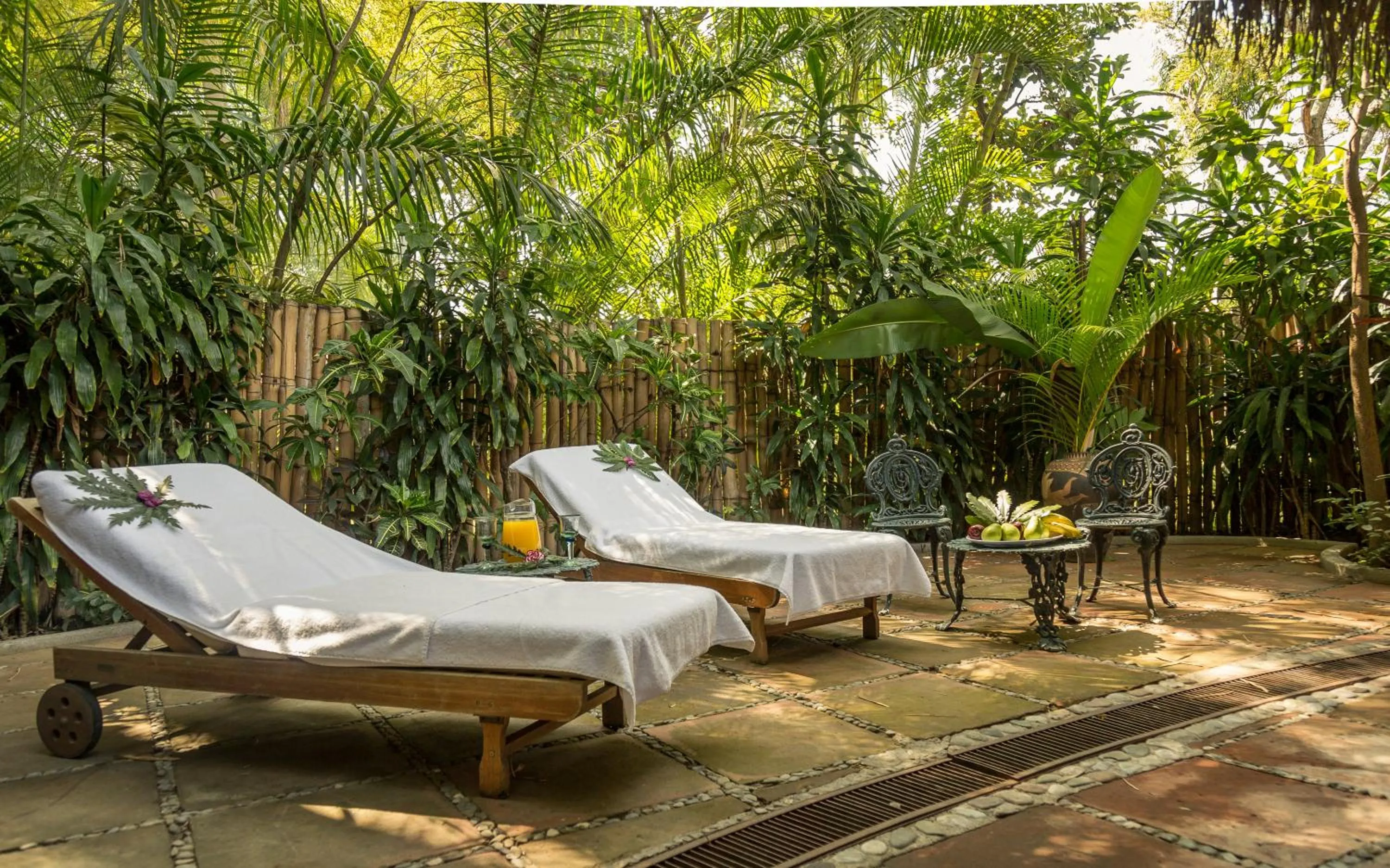 Garden in Hacienda San Gabriel de las Palmas