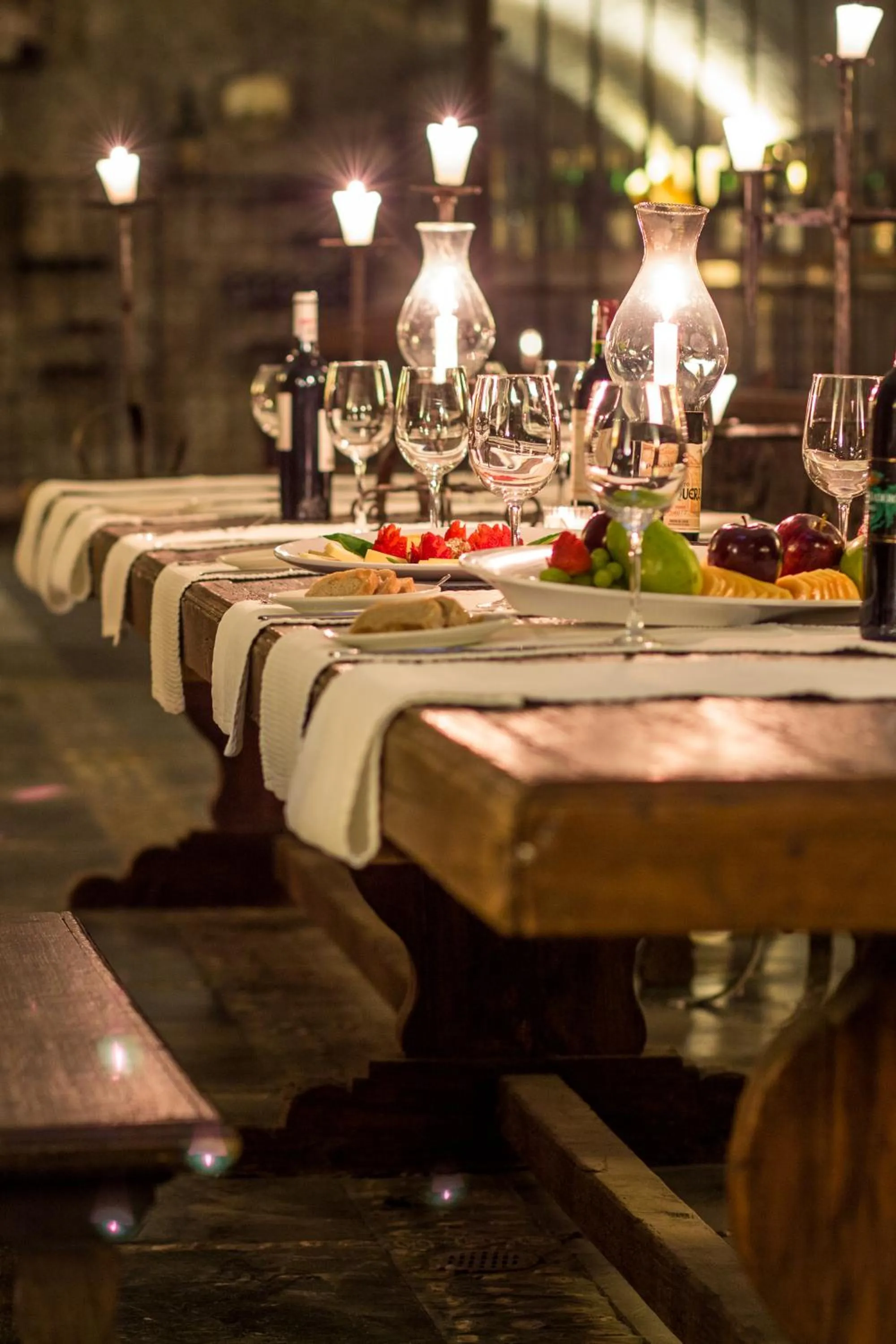 Food and drinks in Hacienda San Gabriel de las Palmas